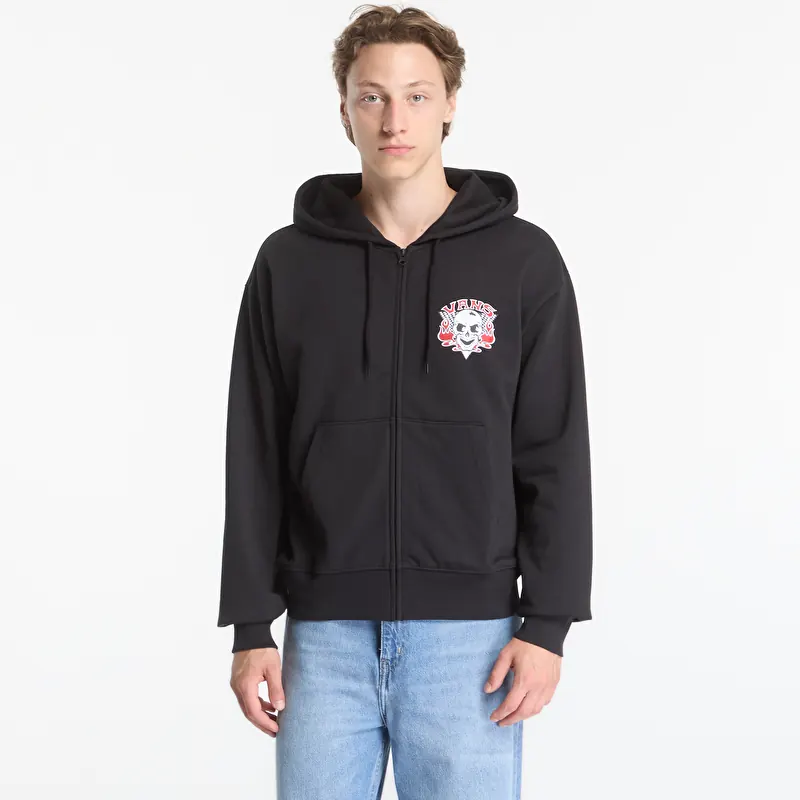 Sweatshirt Vans Blaze Head Full Zip Black