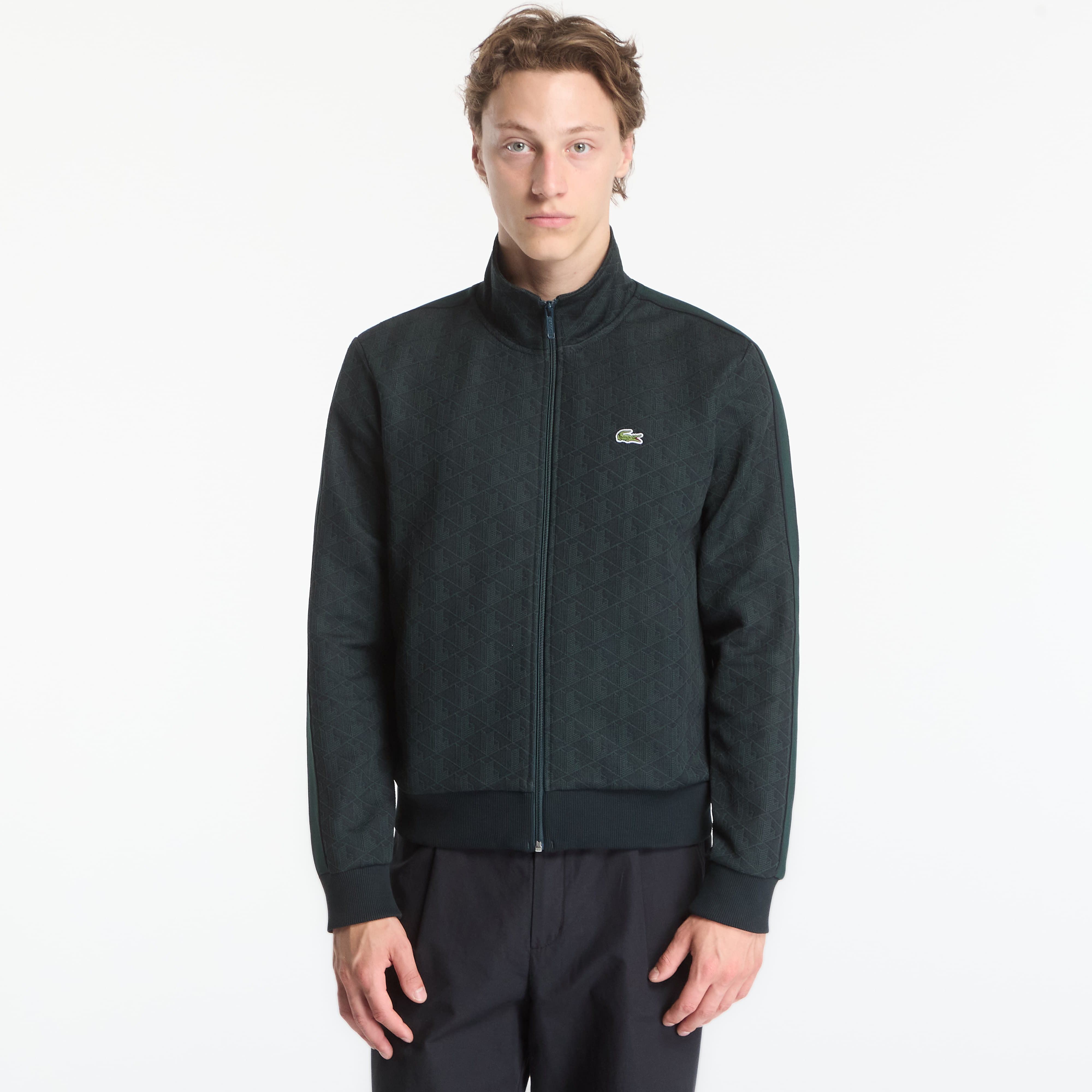 Sweatshirt Lacoste Zipped Sweatshirts Dark Varech/Sinople 6