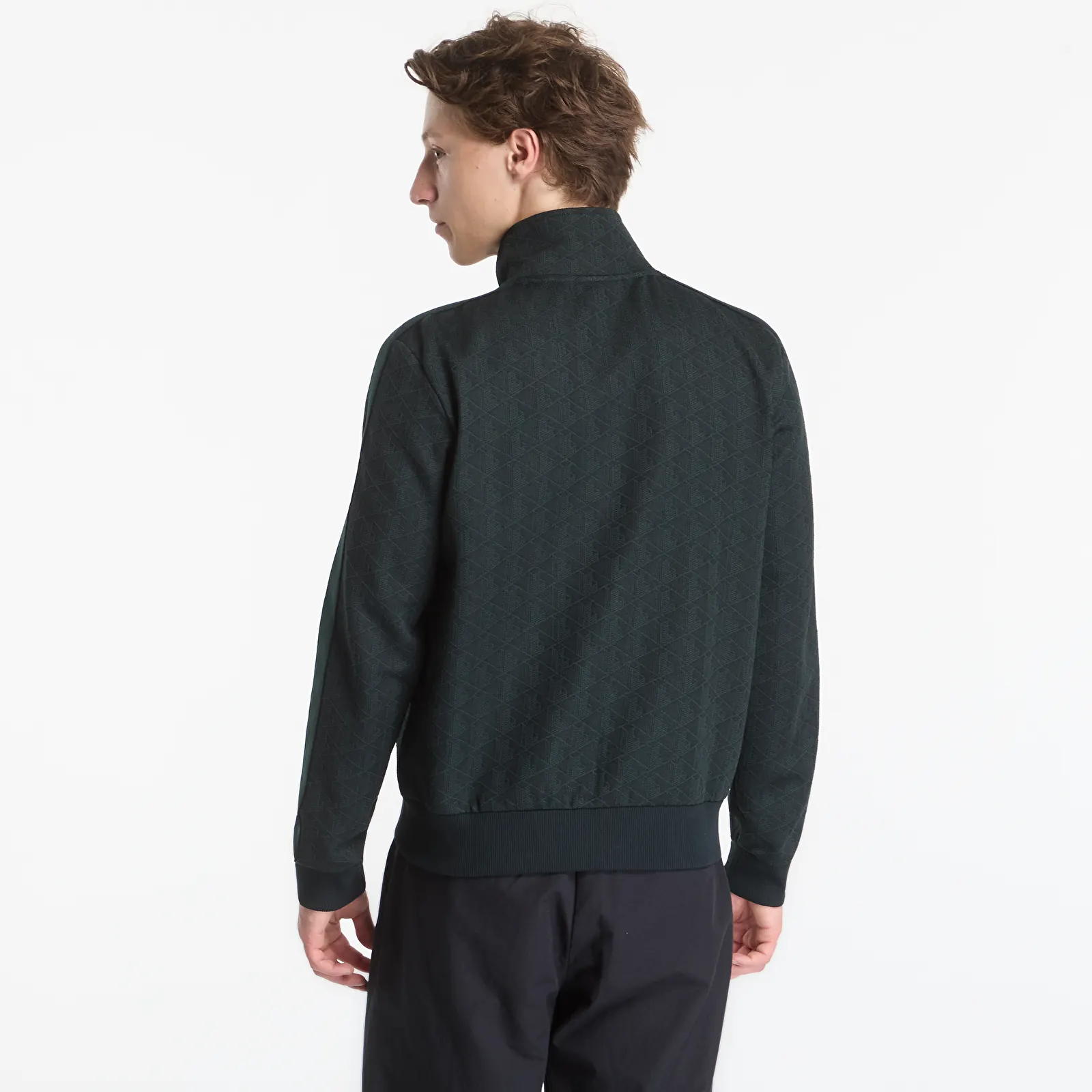 Moški hoodiji  Lacoste Zipped Sweatshirts Dark Varech/Sinople
