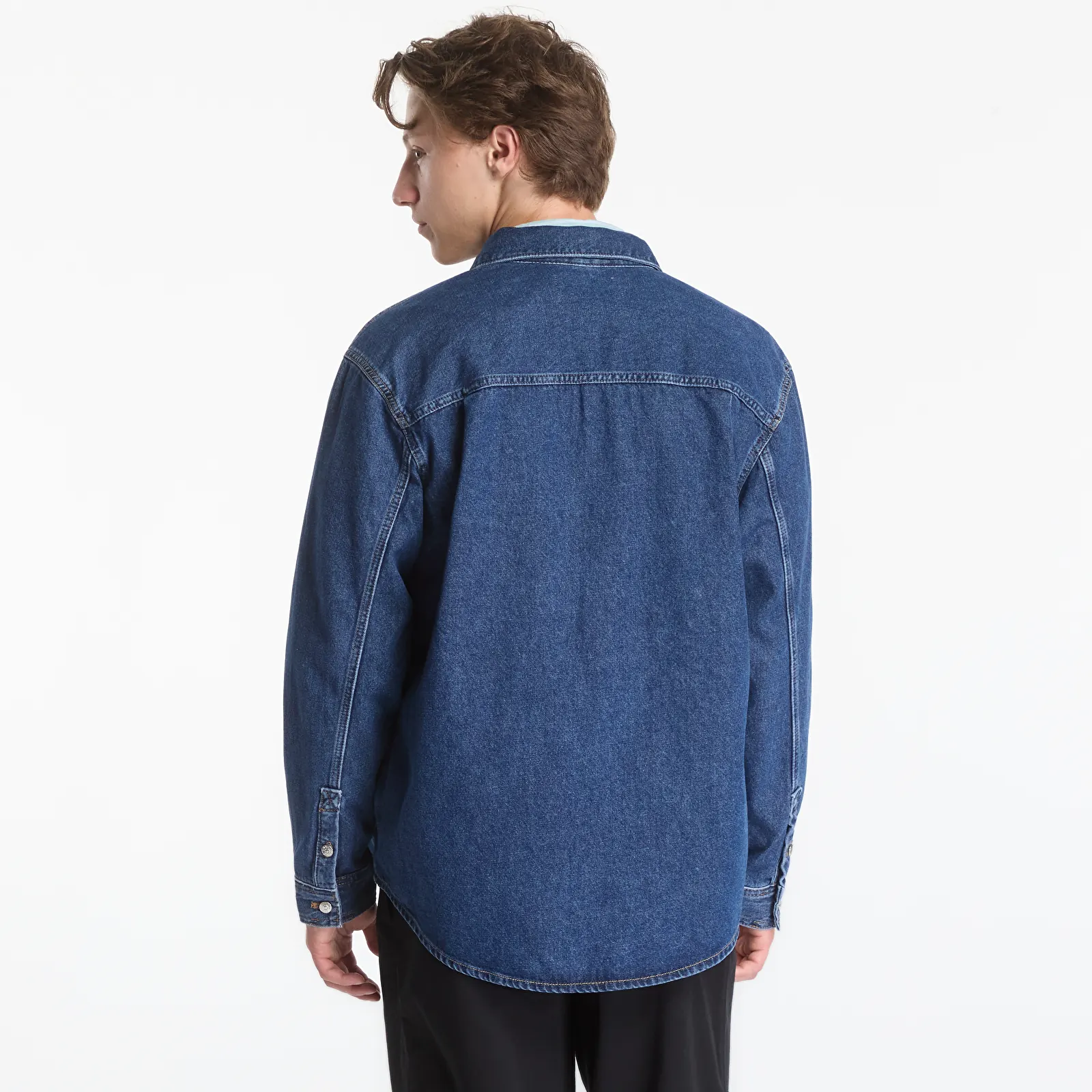 Pánske košele Calvin Klein Jeans 90S Overshirt Pacifico Aop