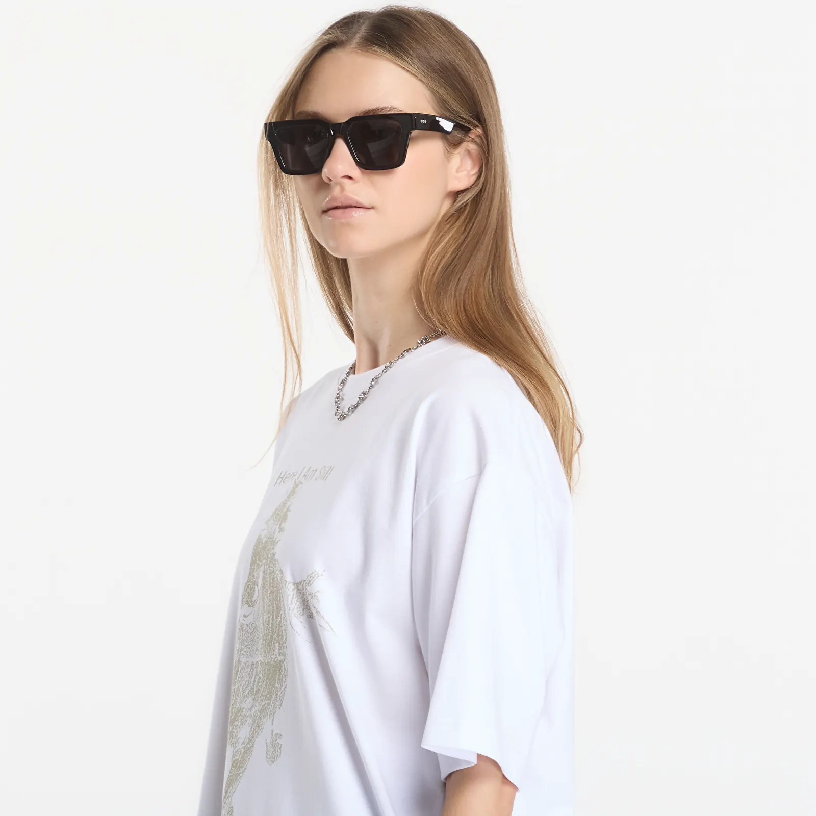 T-shirts MISBHV Here I Am Still Thinking Of You Off-White T-Shirt UNISEX