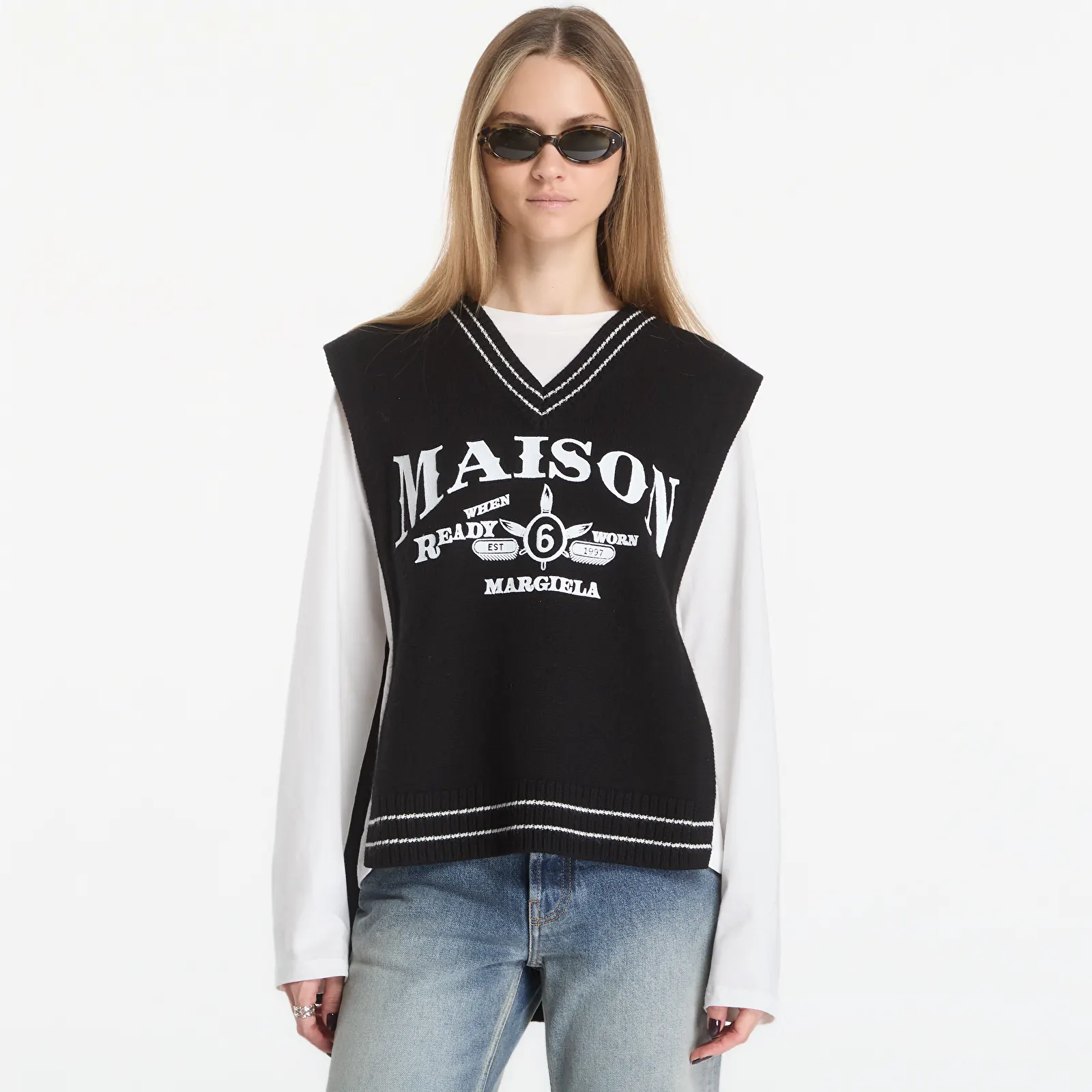 Liivit MM6 Stole Black