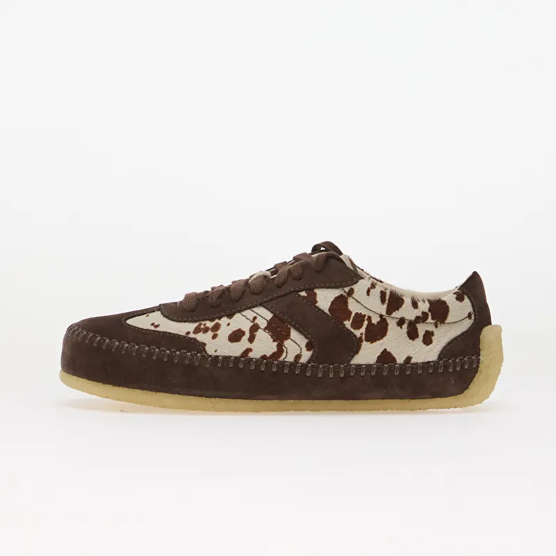 Clarks Originals Tor Low Brown Cow Print