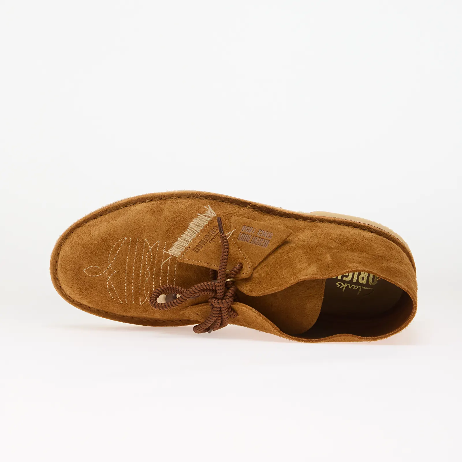 Încălțăminte și sneakerși pentru bărbați Clarks Originals Desert Boot Ginger Suede