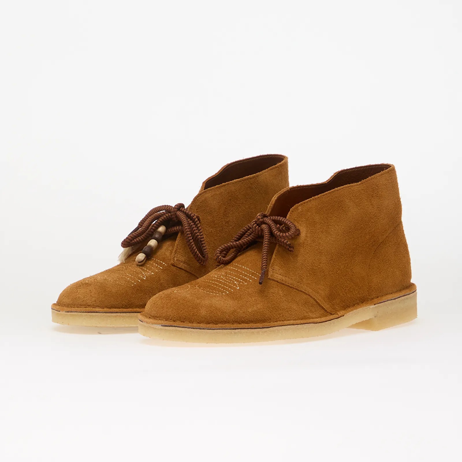 Încălțăminte și sneakerși pentru bărbați Clarks Originals Desert Boot Ginger Suede