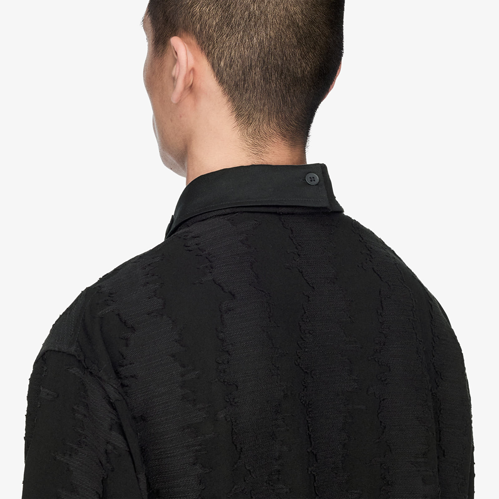 Shirts Y-3 Deco Stitch Long Sleeve Shirt Black