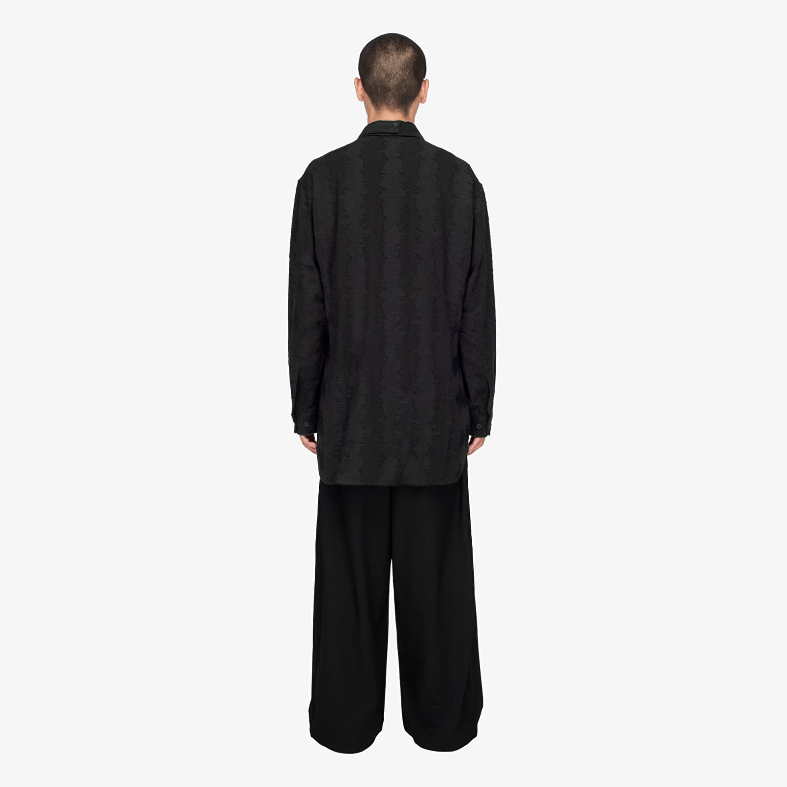 Shirts Y-3 Deco Stitch Long Sleeve Shirt Black