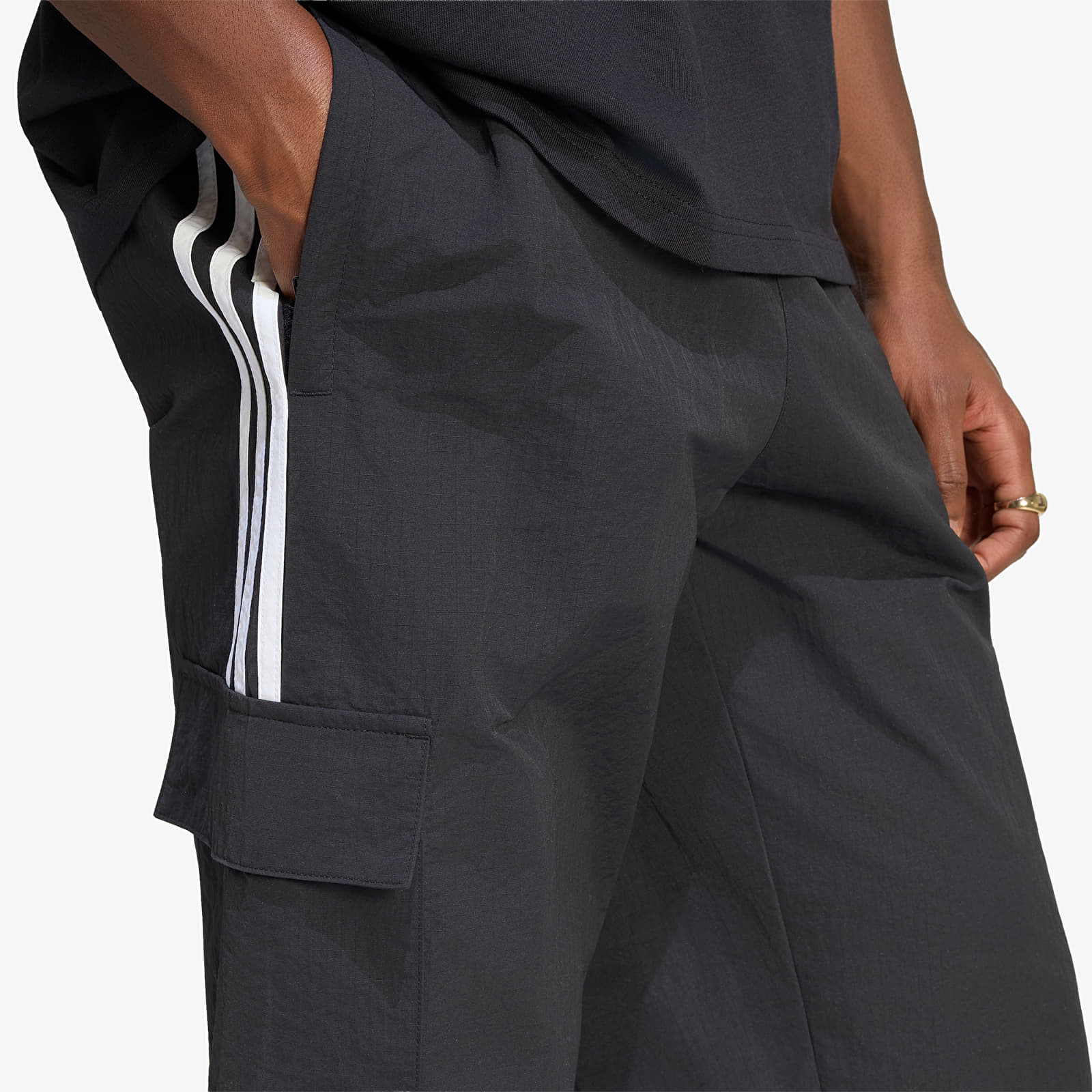 Bikses adidas Adicolor Classics 3-STRIPES Cargo Black/ White