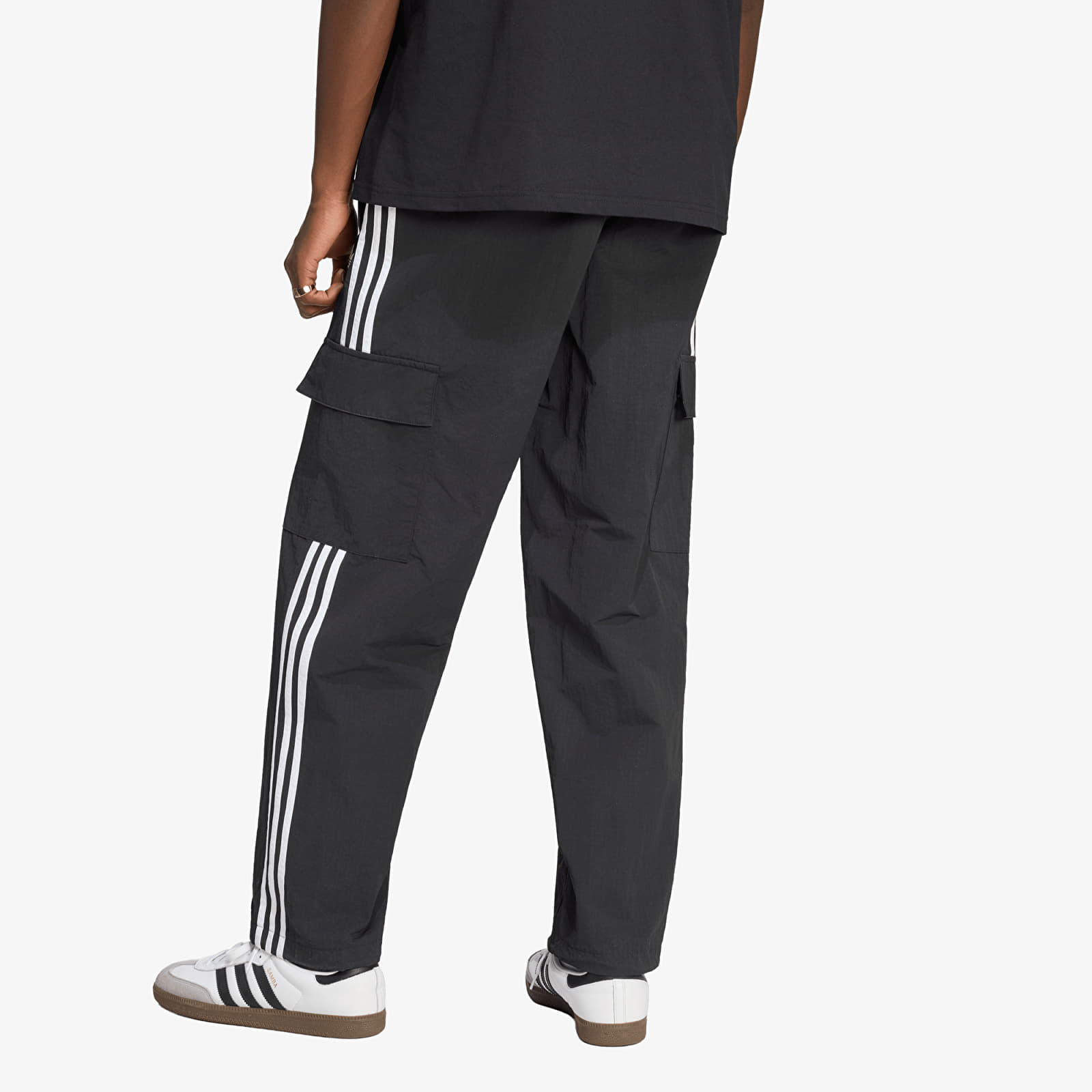Bikses adidas Adicolor Classics 3-STRIPES Cargo Black/ White