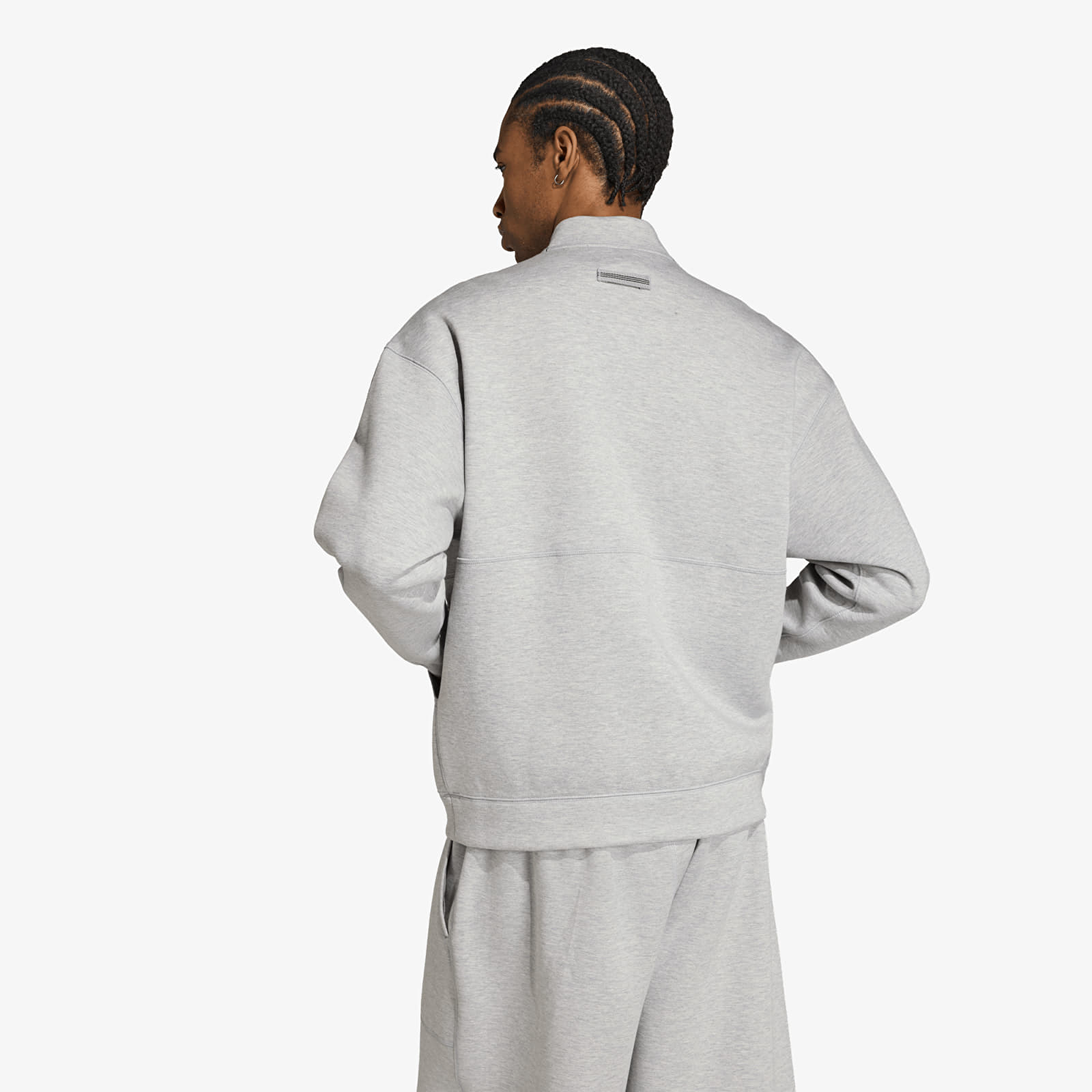 Hoodies e sweatshirts adidas Equipment Spacer HALF-ZIP Medium Grey Heather