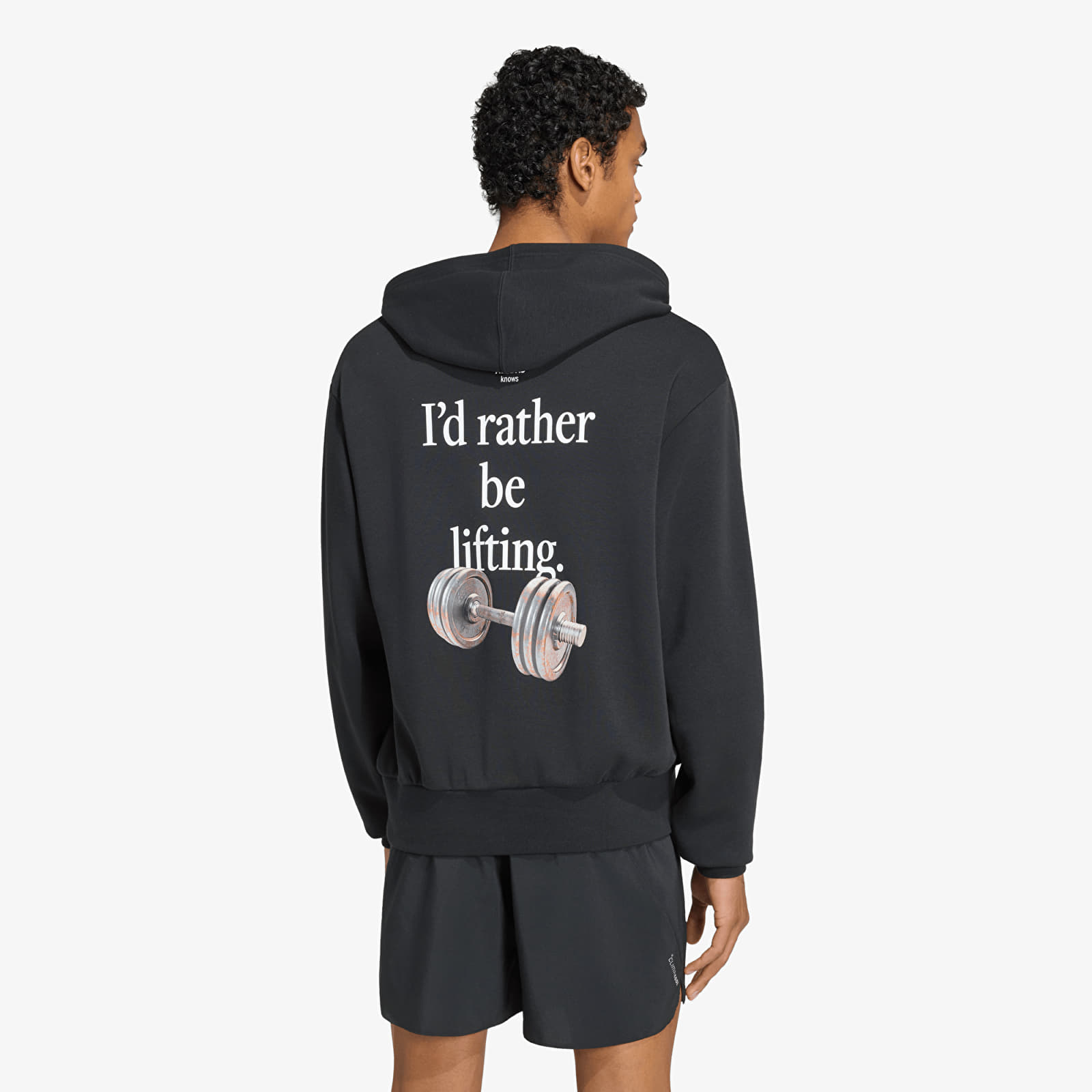 Φούτερ adidas Performance Category Training Graphic Hoodie UNISEX Black