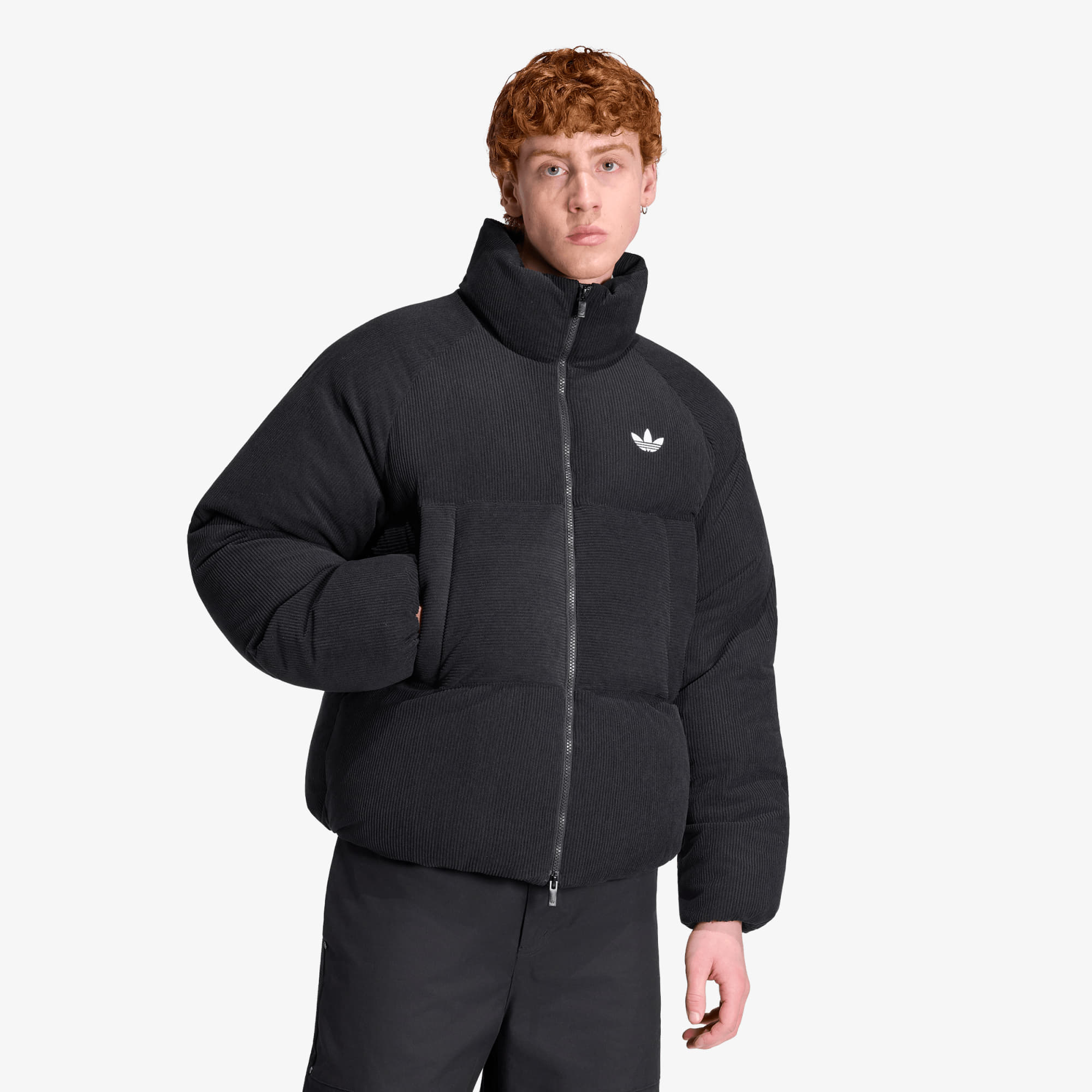Яке adidas Corduroy Puffer Jacket Black XL