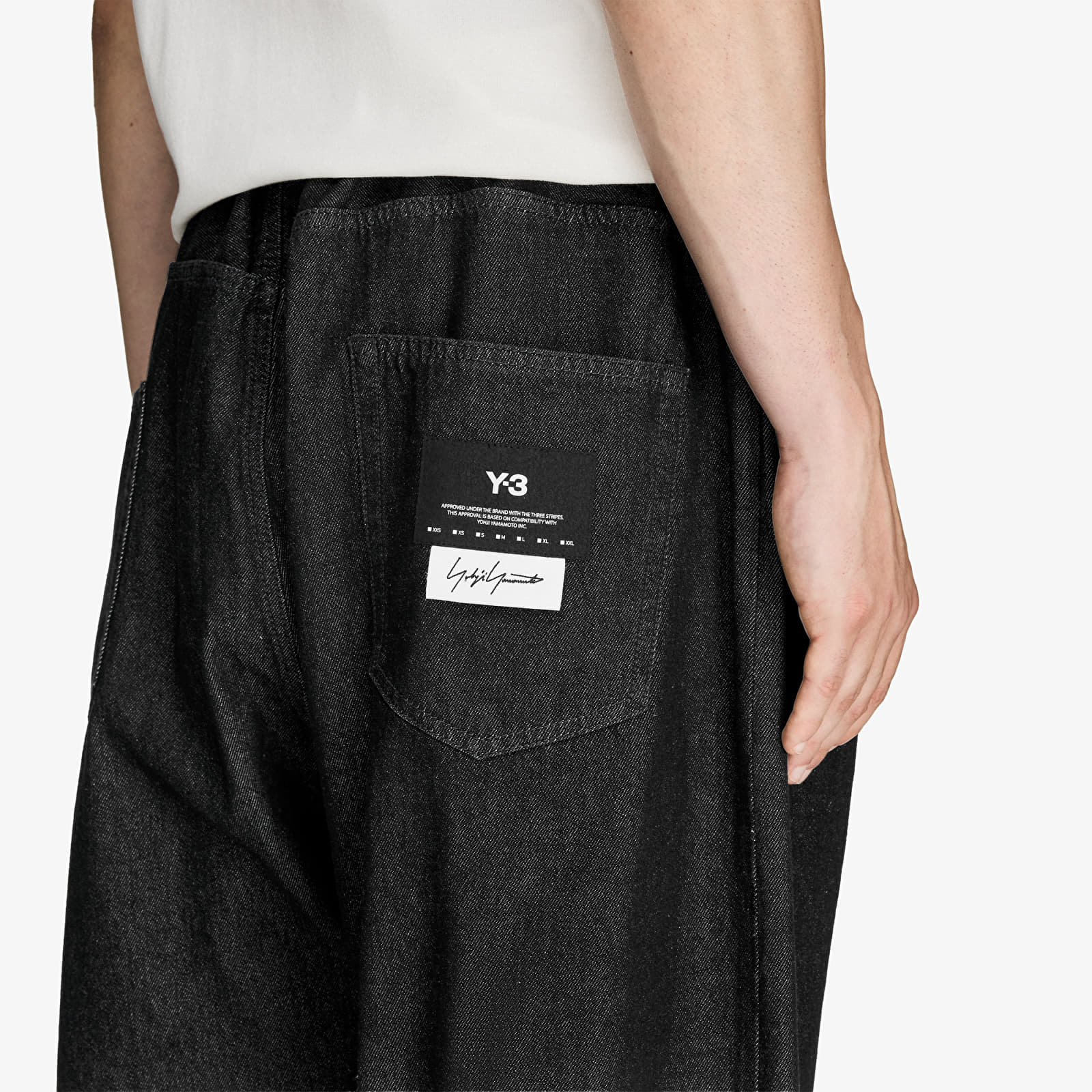 Jeans Y-3 Denim Pants Black