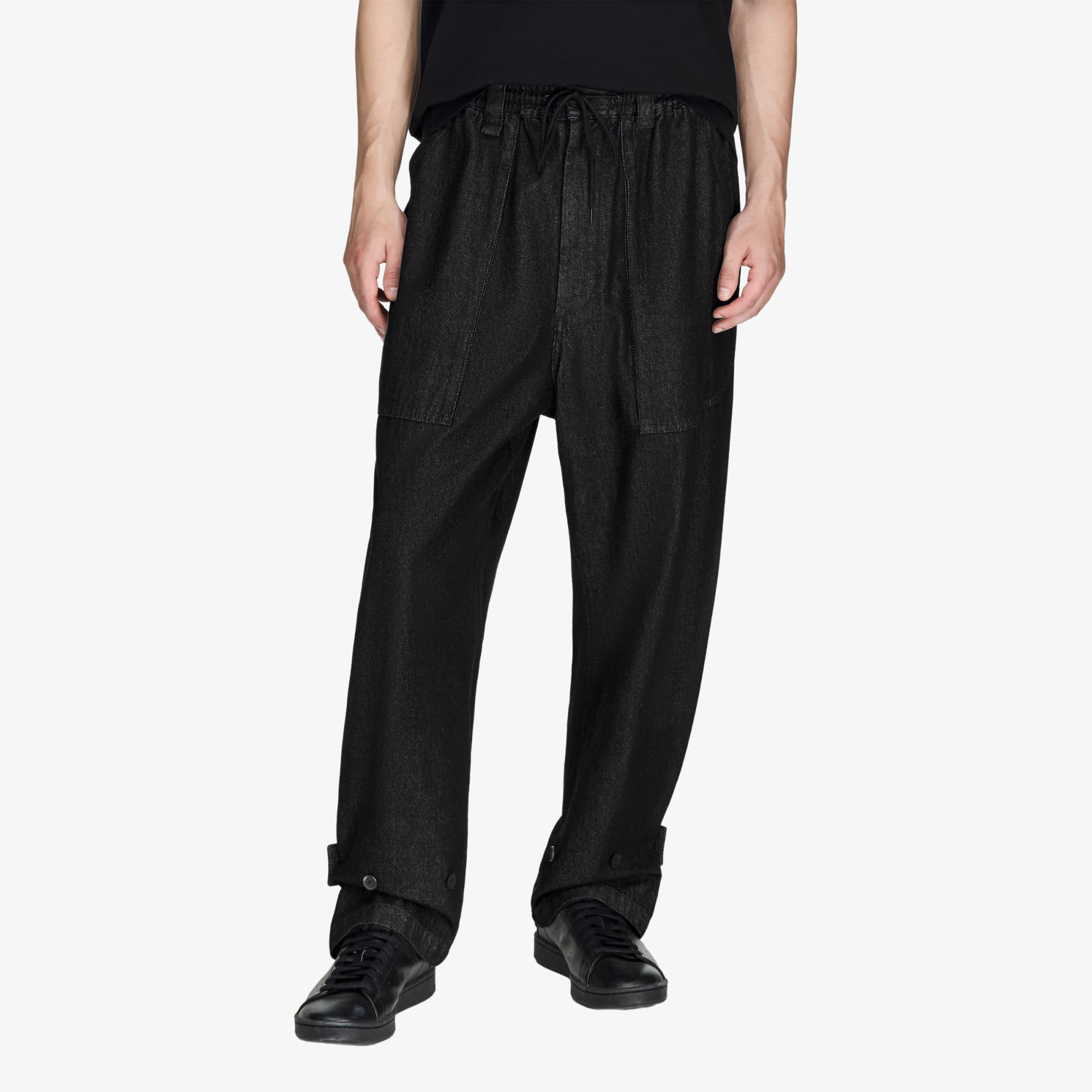 Blugi Y-3 Denim Wide Pants Black XL