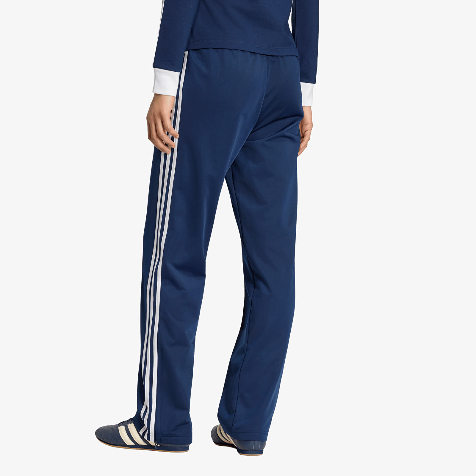 Men's sweatpants adidas Originals Firebird Classic Track Tracksuit Bottoms UNISEX Night Indigo/ White