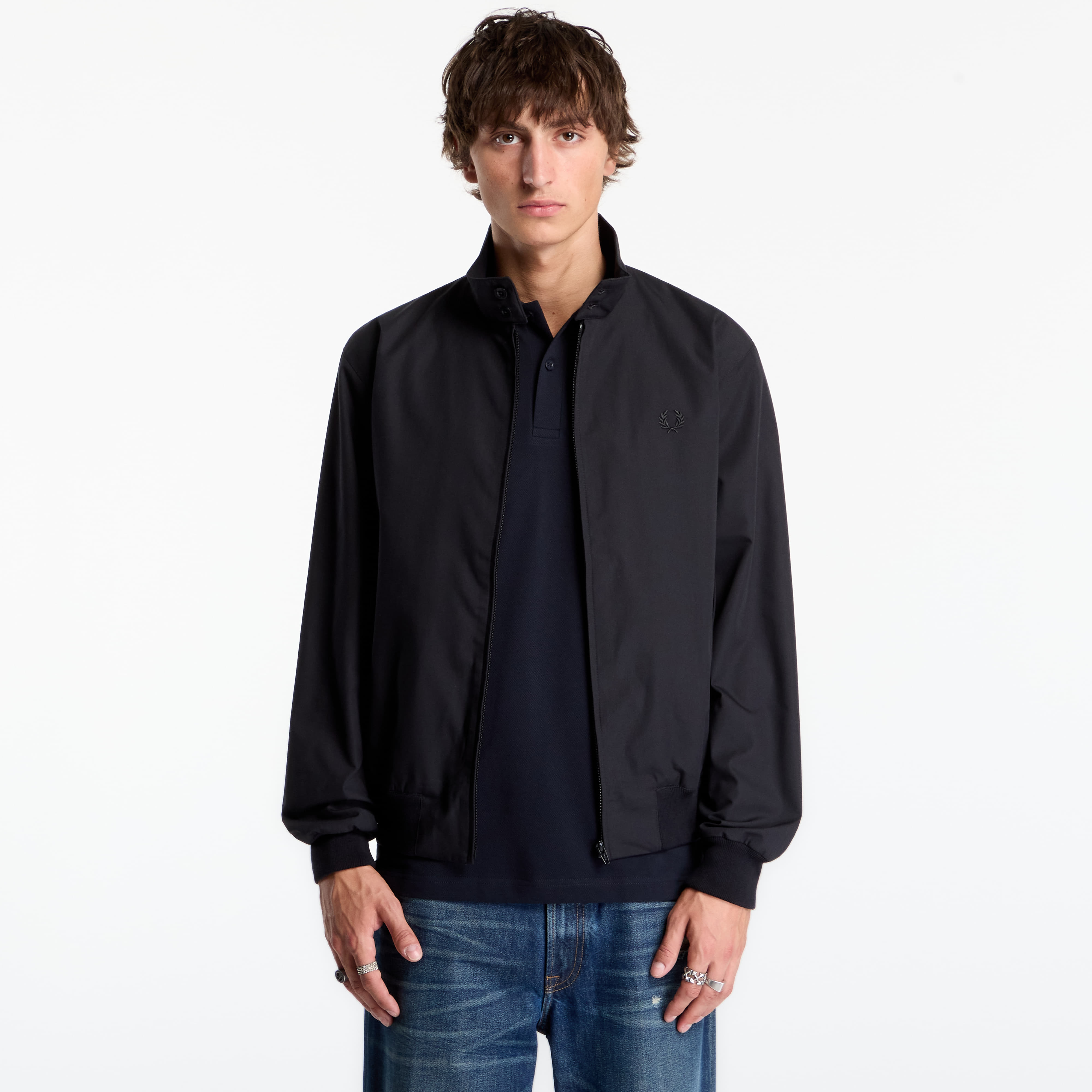 Яке FRED PERRY Made In England Harrington Black L