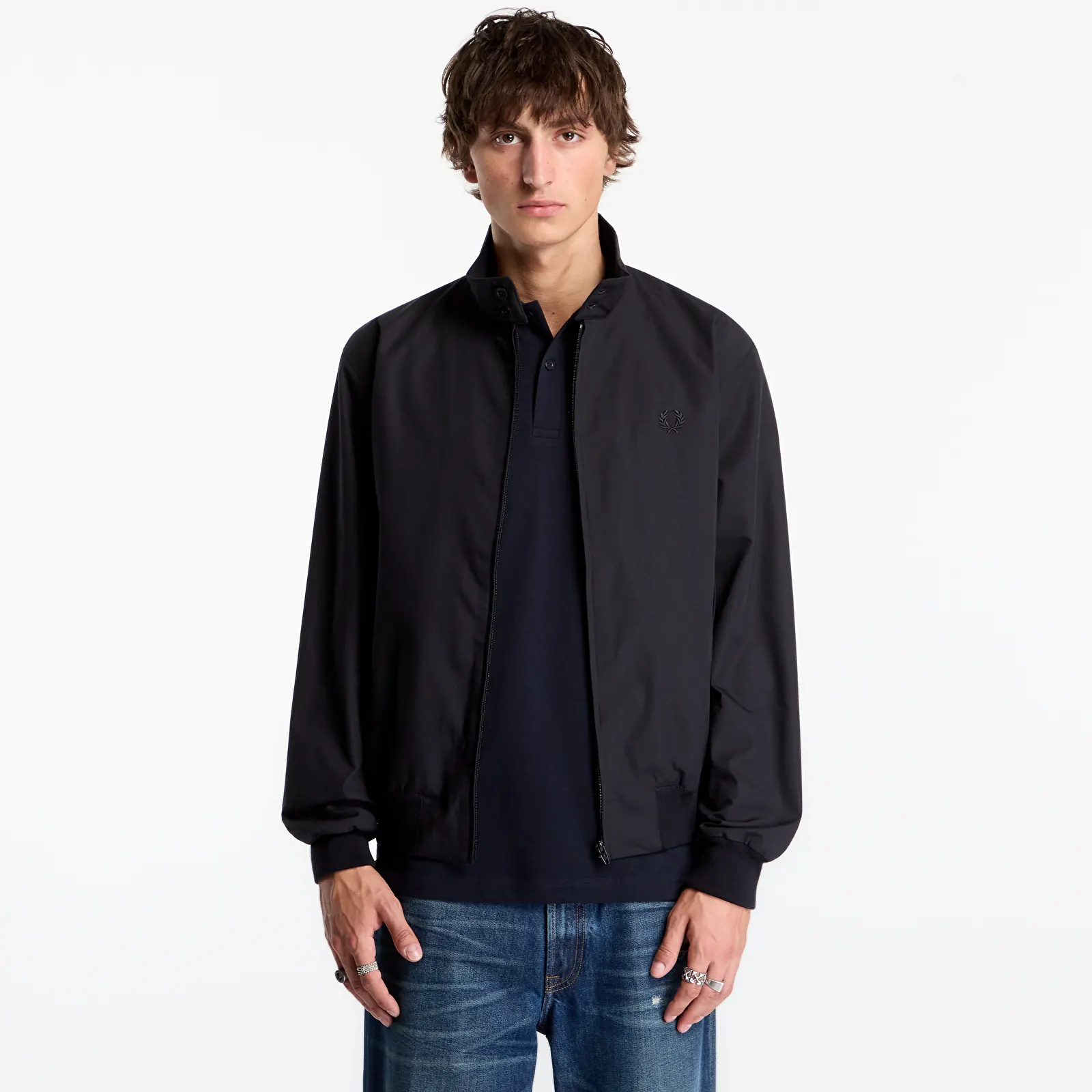 Jakker FRED PERRY Made In England Harrington Black