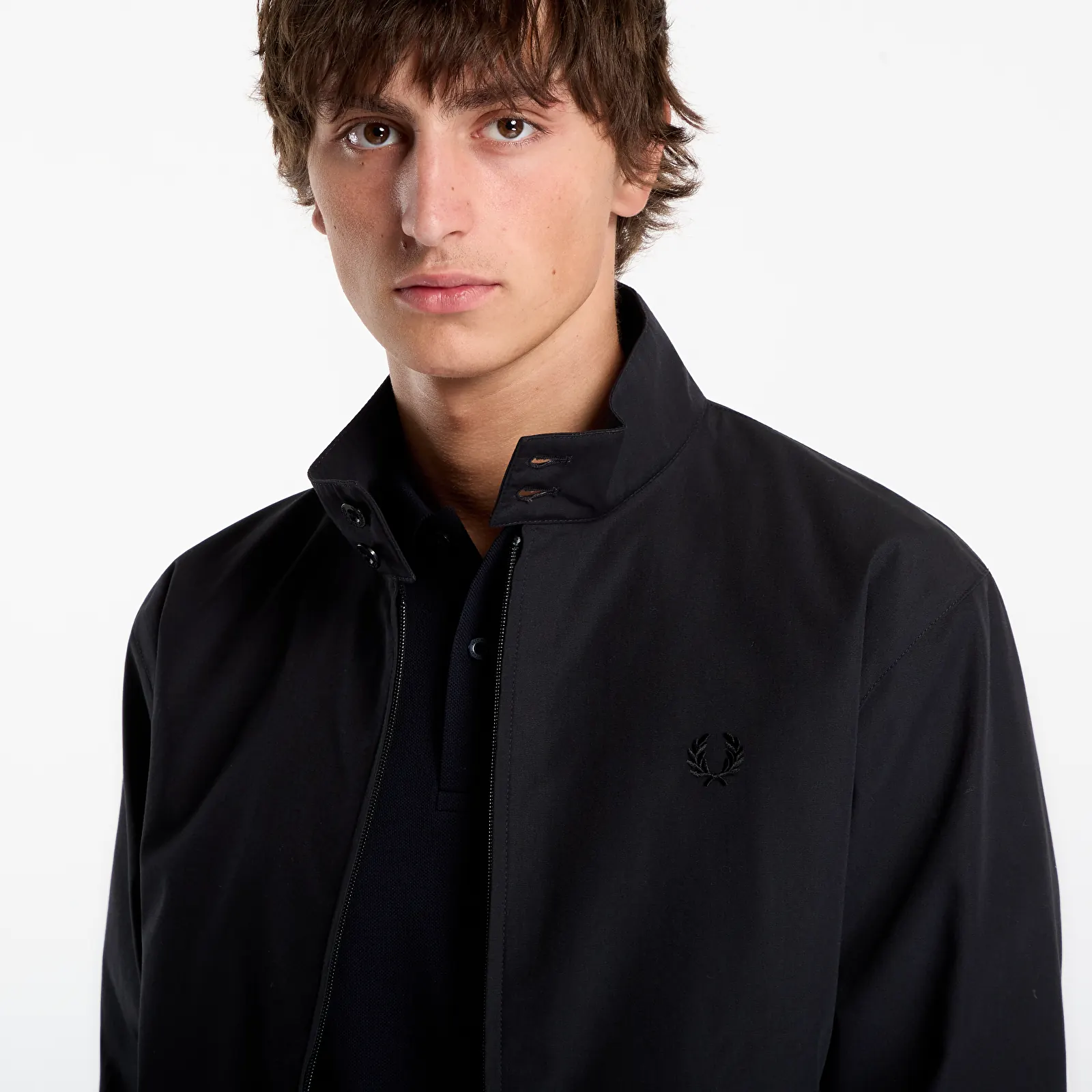 Jakker FRED PERRY Made In England Harrington Black