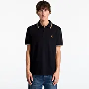 FRED PERRY Twin Tipped Fred Perry Shirt Black