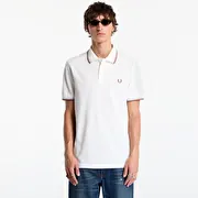 FRED PERRY Twin Tipped Fred Perry Shirt White