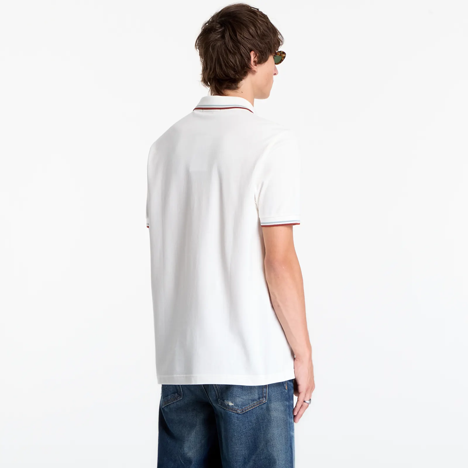 Majice i košulje FRED PERRY Twin Tipped Fred Perry Shirt White