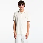 FRED PERRY Twin Tipped Fred Perry Shirt Beige