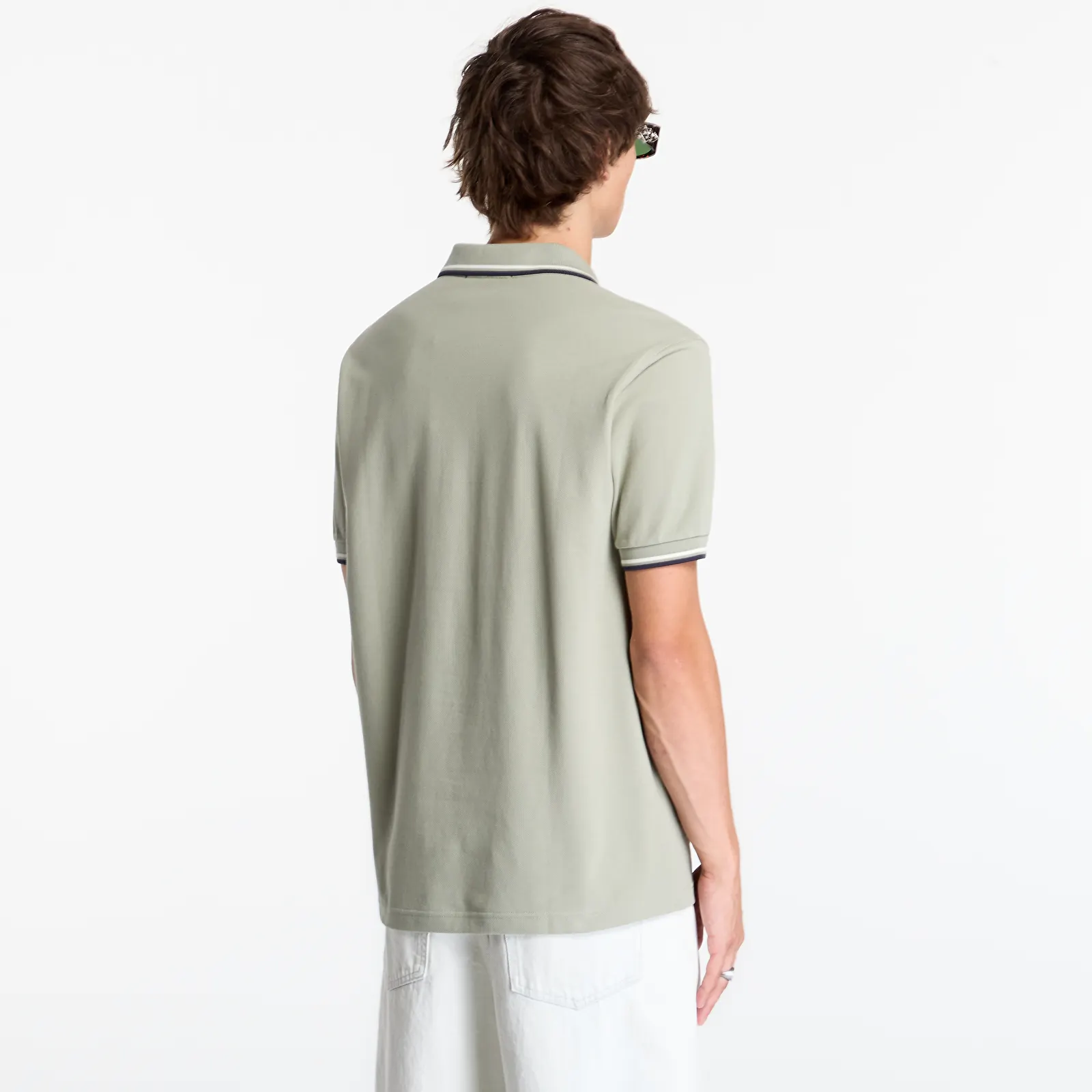 T-krekli FRED PERRY Twin Tipped Fred Perry Shirt Seagrass