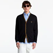 FRED PERRY Classic Cardigan Black
