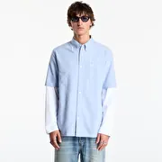 FRED PERRY Oxford Shirt Light Smoke