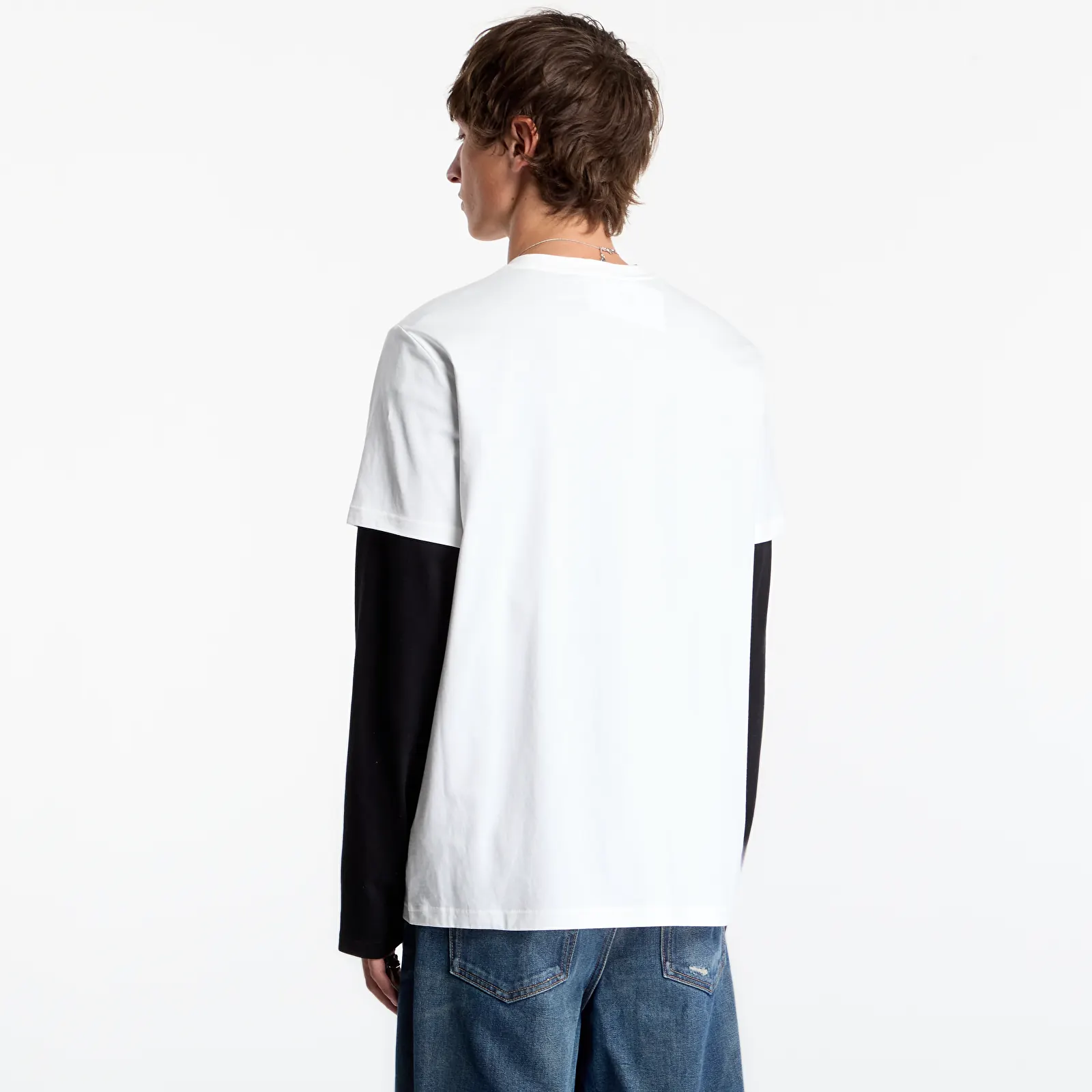 T-Shirts FRED PERRY Laurel Wreath Digital Tshirt Snow White