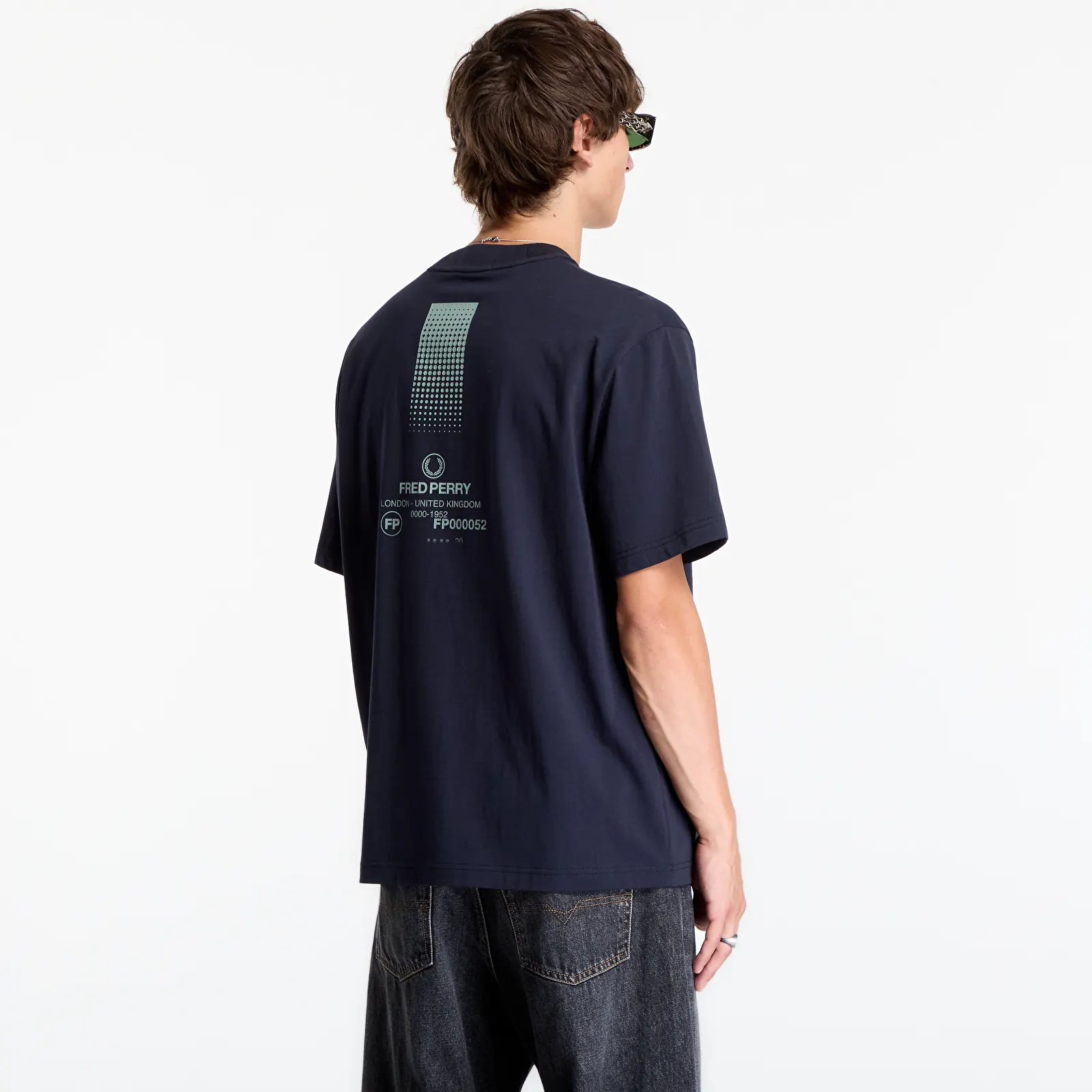 Men's T-shirts FRED PERRY 1952 Graphic Tshirt Navy