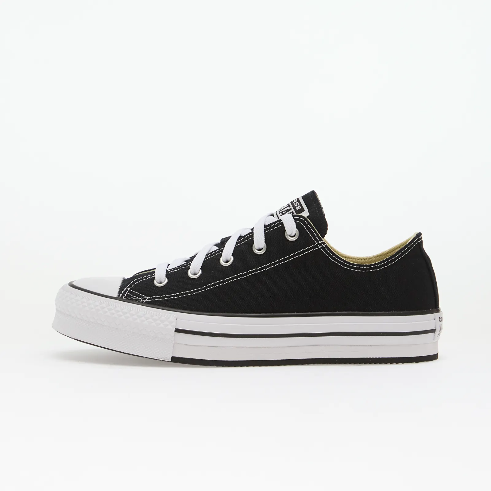 Adidași și încălțăminte pentru copii Converse Chuck Taylor All Star Eva Lift Ox Black/ White/ Black