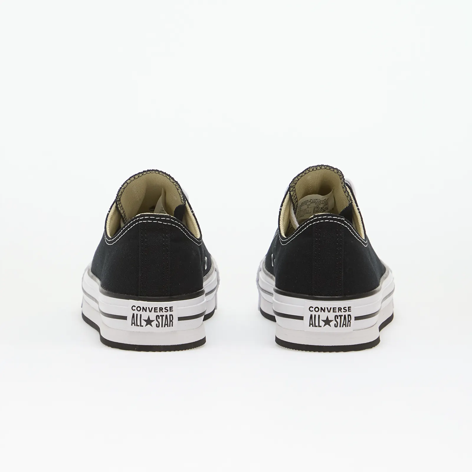Adidași și încălțăminte pentru copii Converse Chuck Taylor All Star Eva Lift Ox Black/ White/ Black