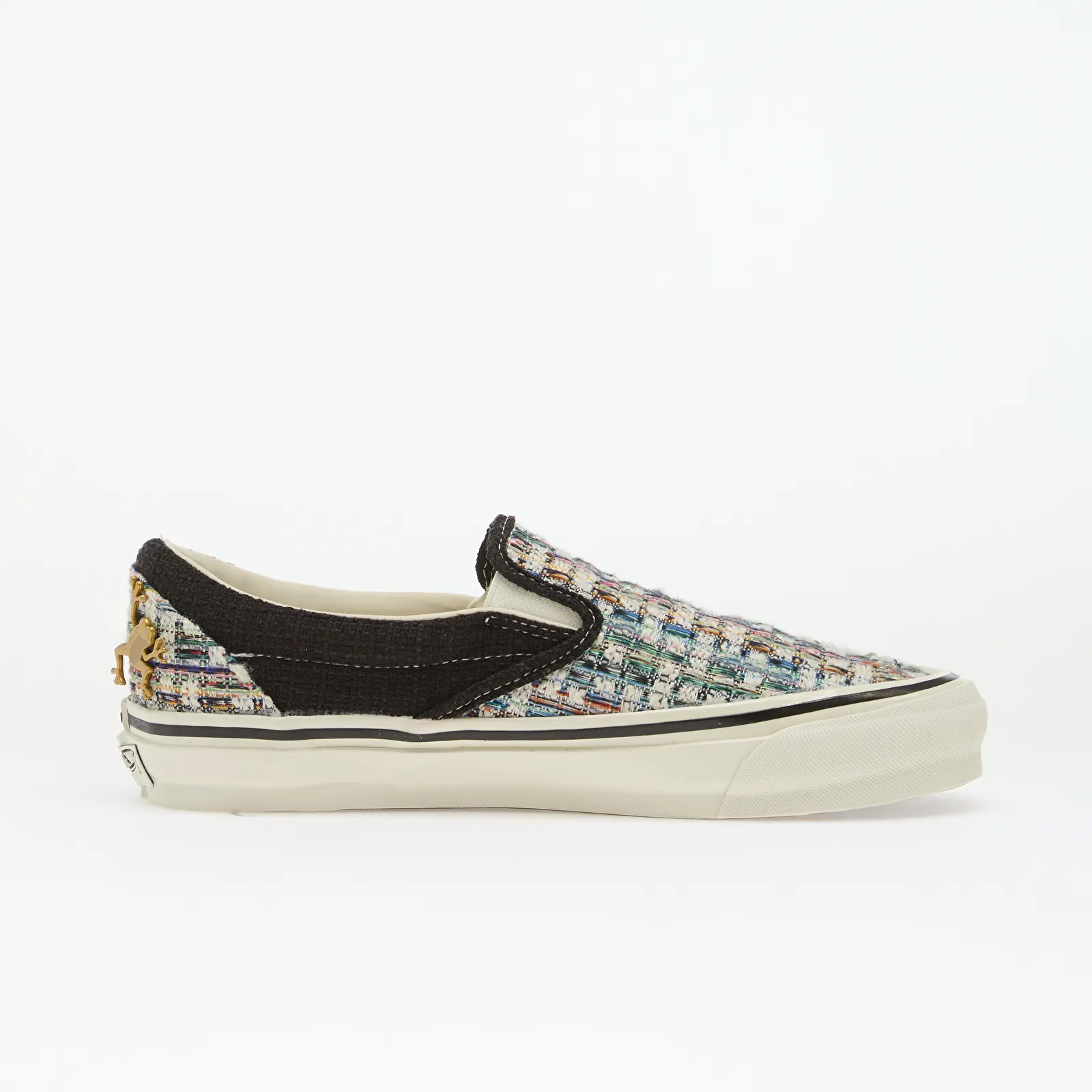 Încălțăminte și sneakerși pentru bărbați Vans LX Classic Slip-On 98 Black/White