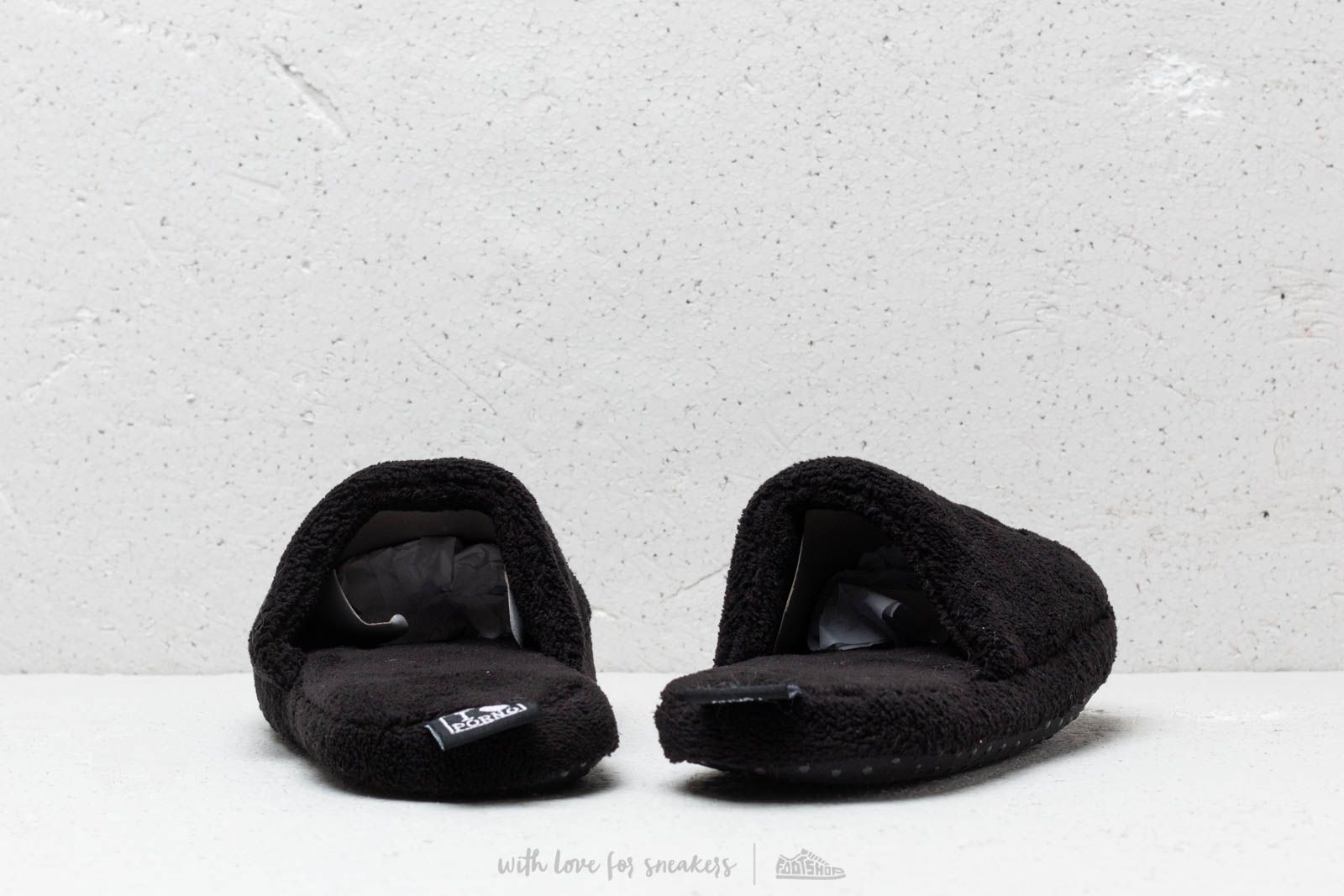Pánske tenisky a topánky Life Is Porno House Slippers Black