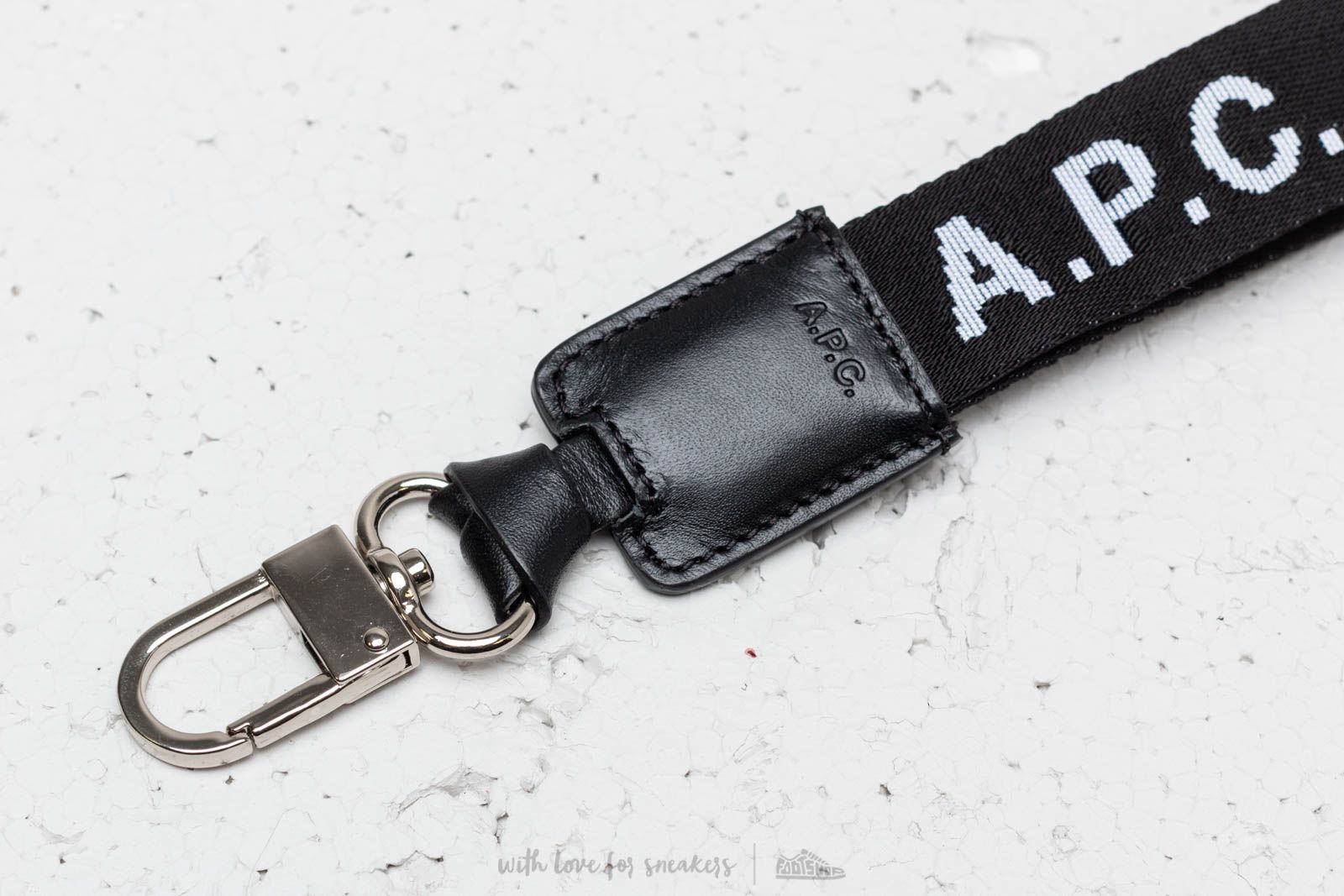 Other accessories A.P.C. Clefs Logo Keychain Black | Footshop