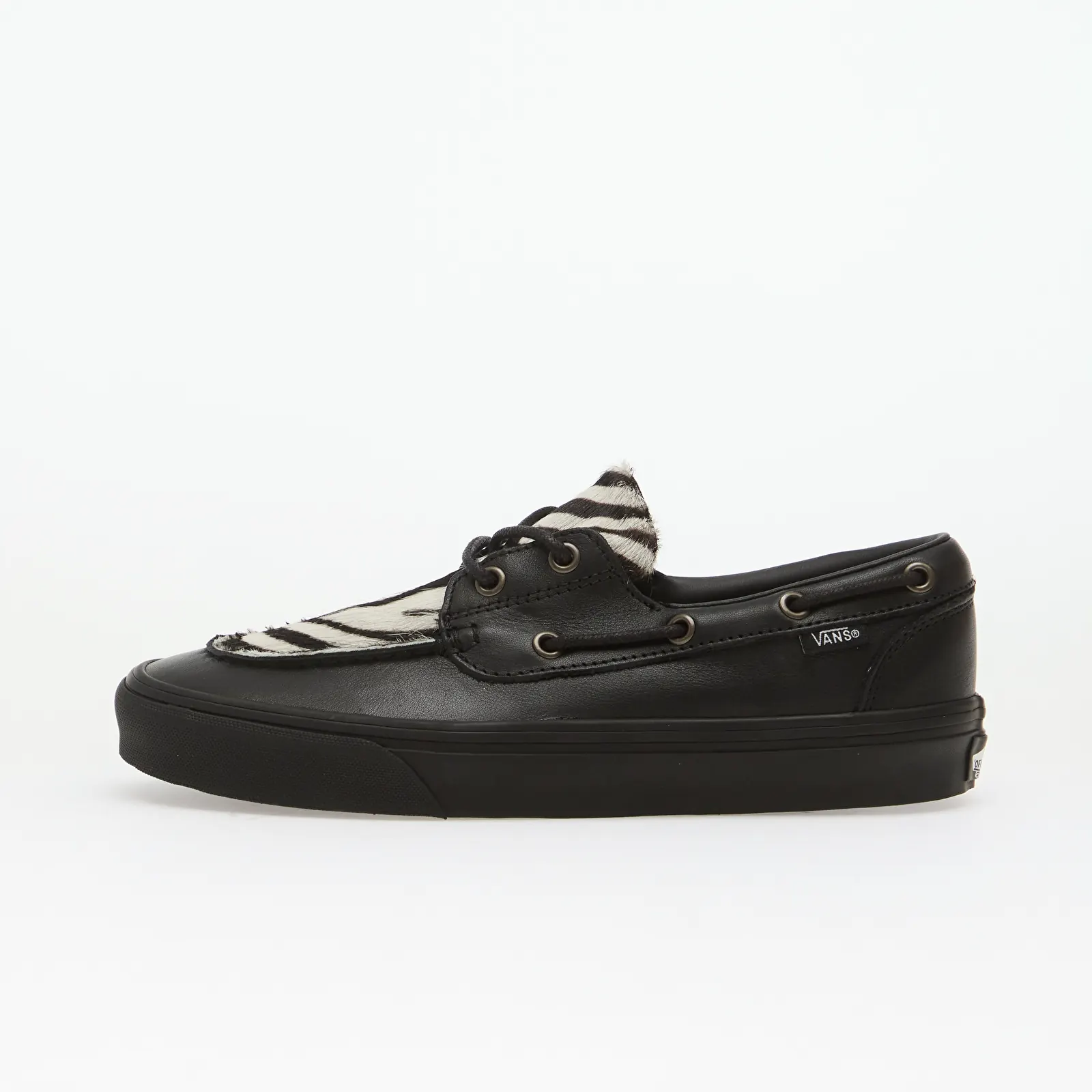 Мужская обувь Vans 2-Eyelet Boat Shoe Black