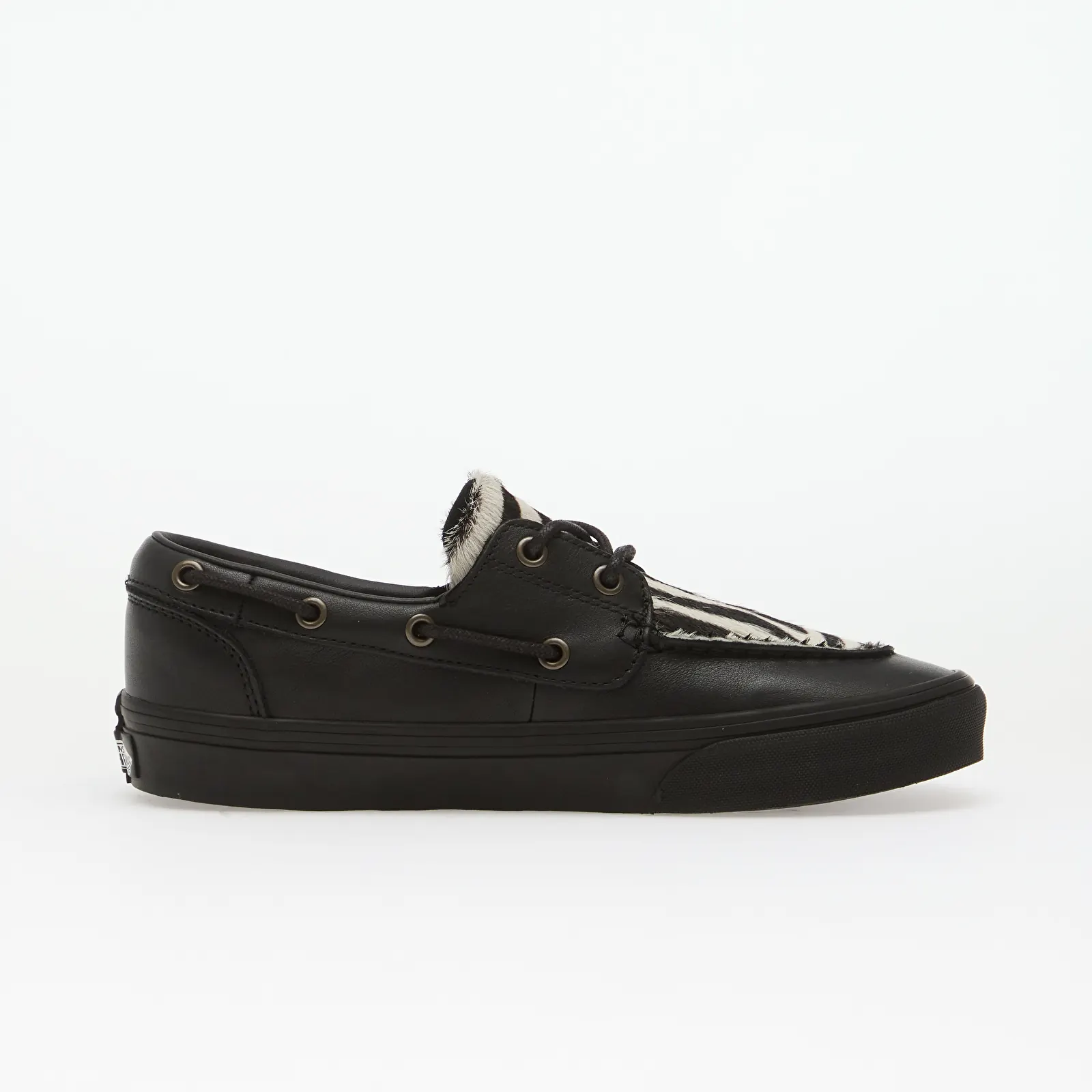 Мужская обувь Vans 2-Eyelet Boat Shoe Black