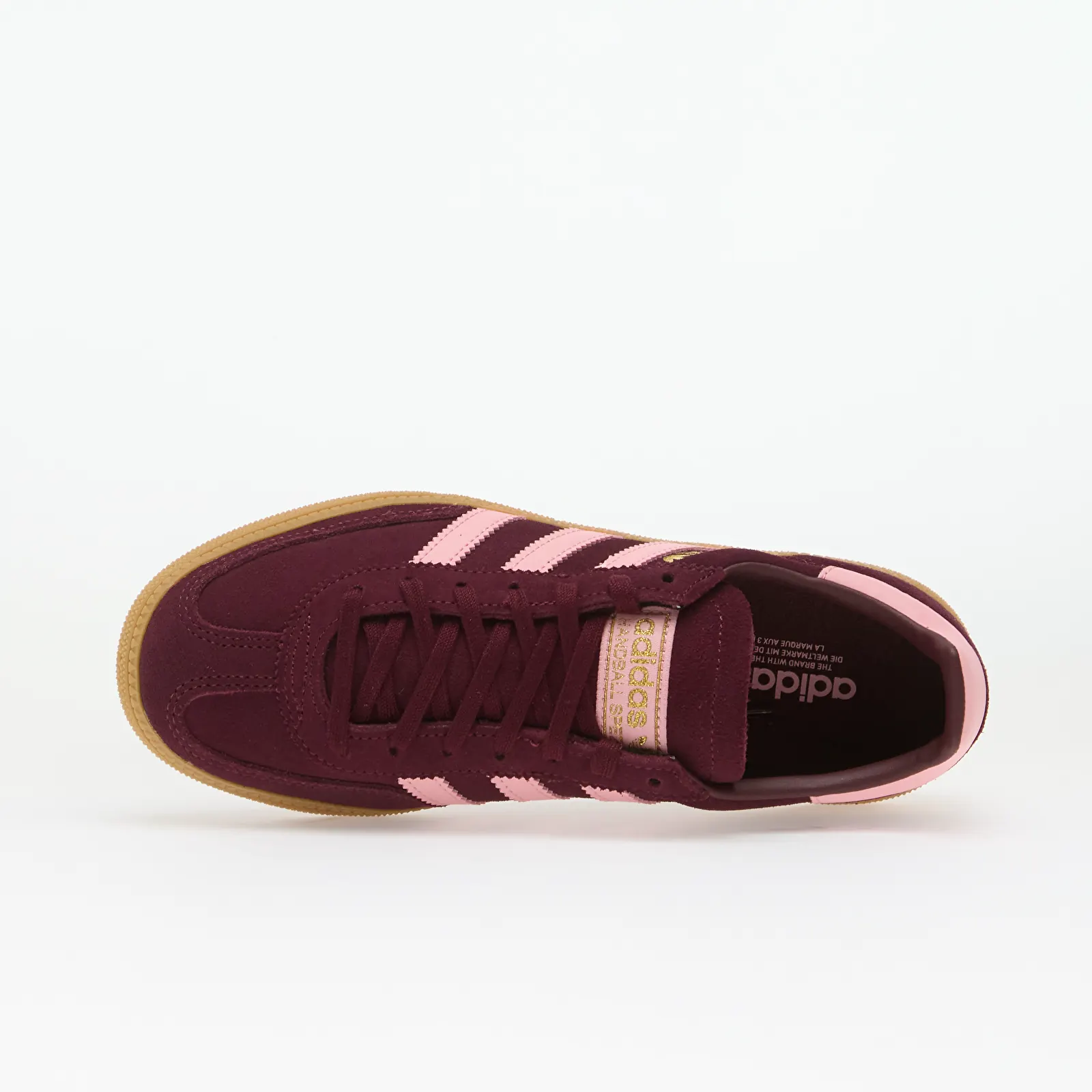 Schuhe adidas Handball Spezial Maroon/ Bliss Pink/ Gum 3