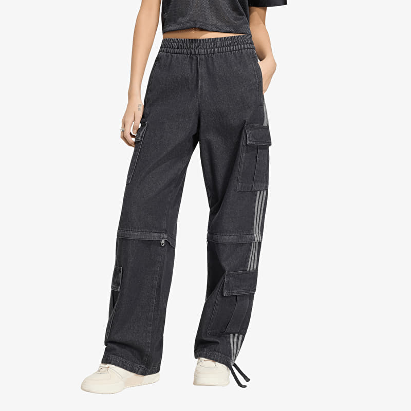 Jeans adidas Mid Rise 2-IN-1 Denim Pant True Black Denim
