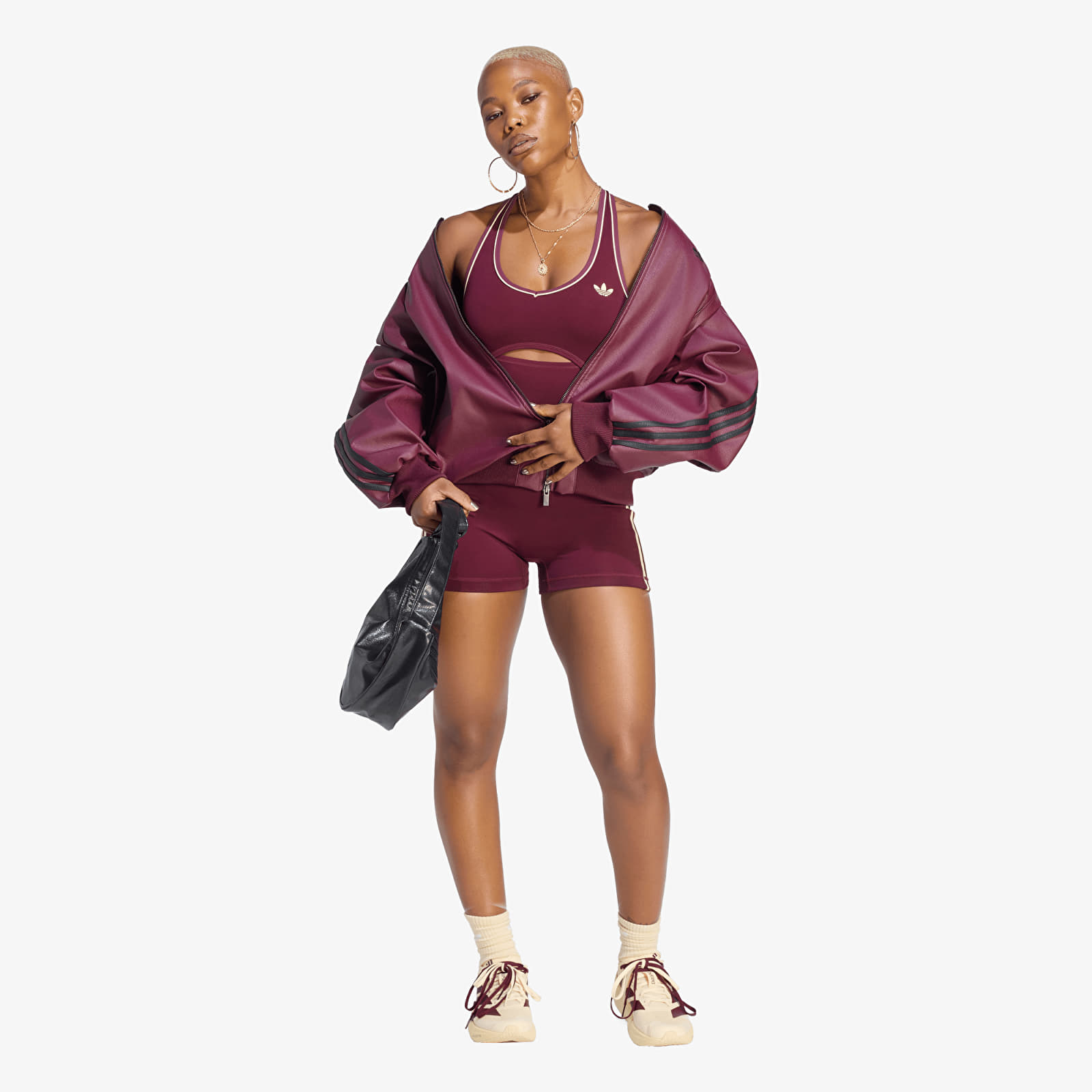 Autres accessoires adidas Originals Sport Onesie Maroon