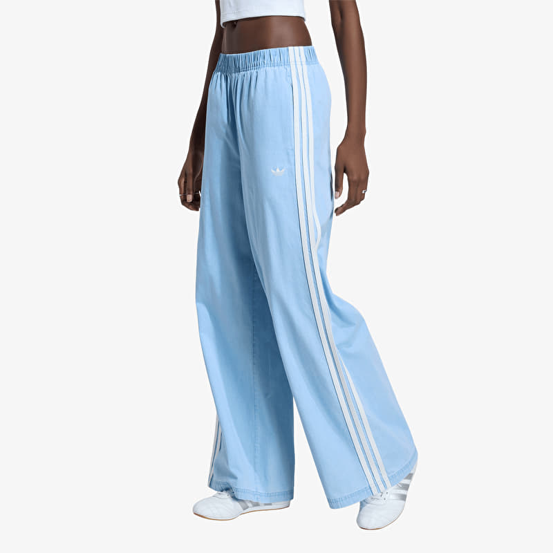 adidas Originals Summer Glow Denim Wide Leg Light Denim