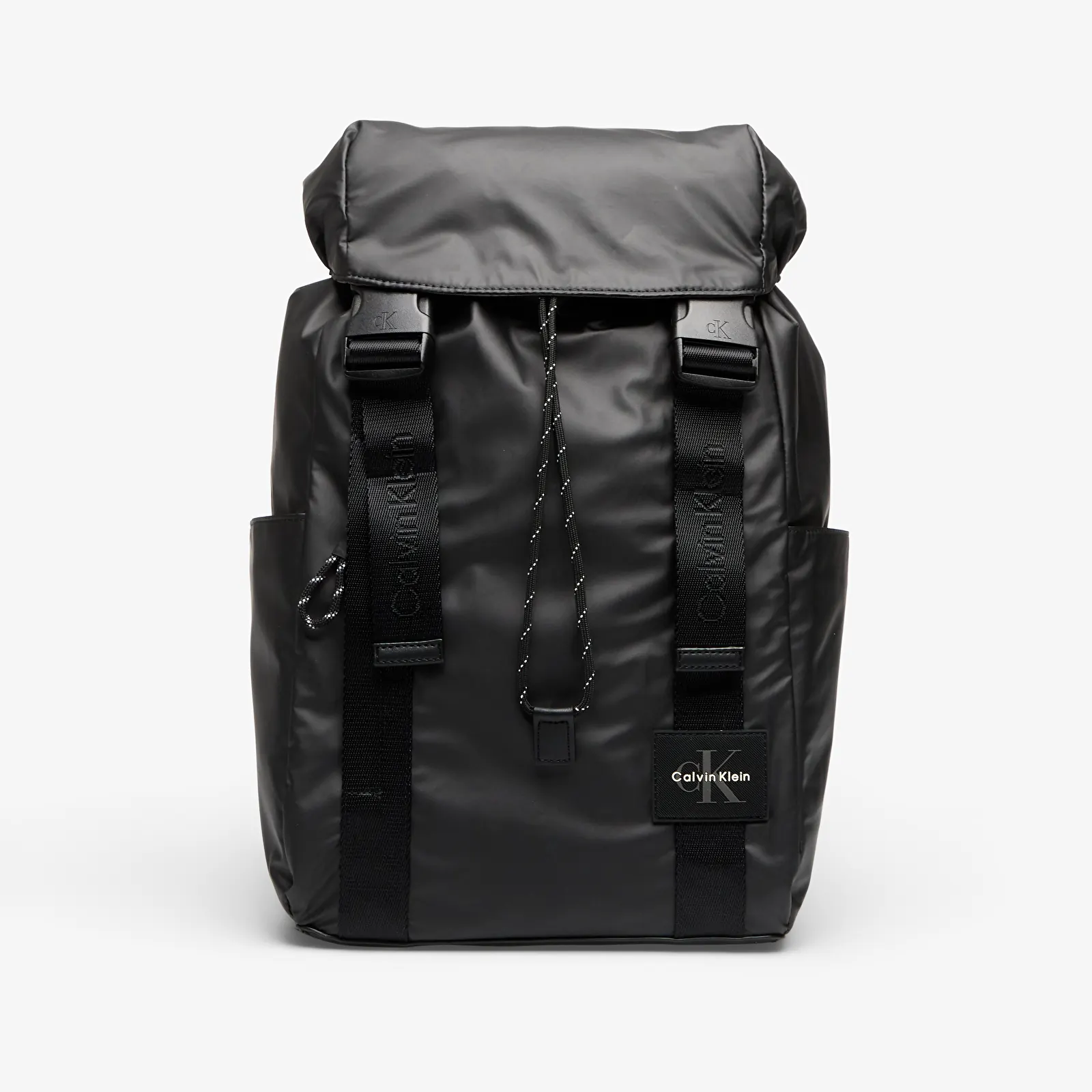 Backpacks Calvin Klein Rubberized Flap Back Black