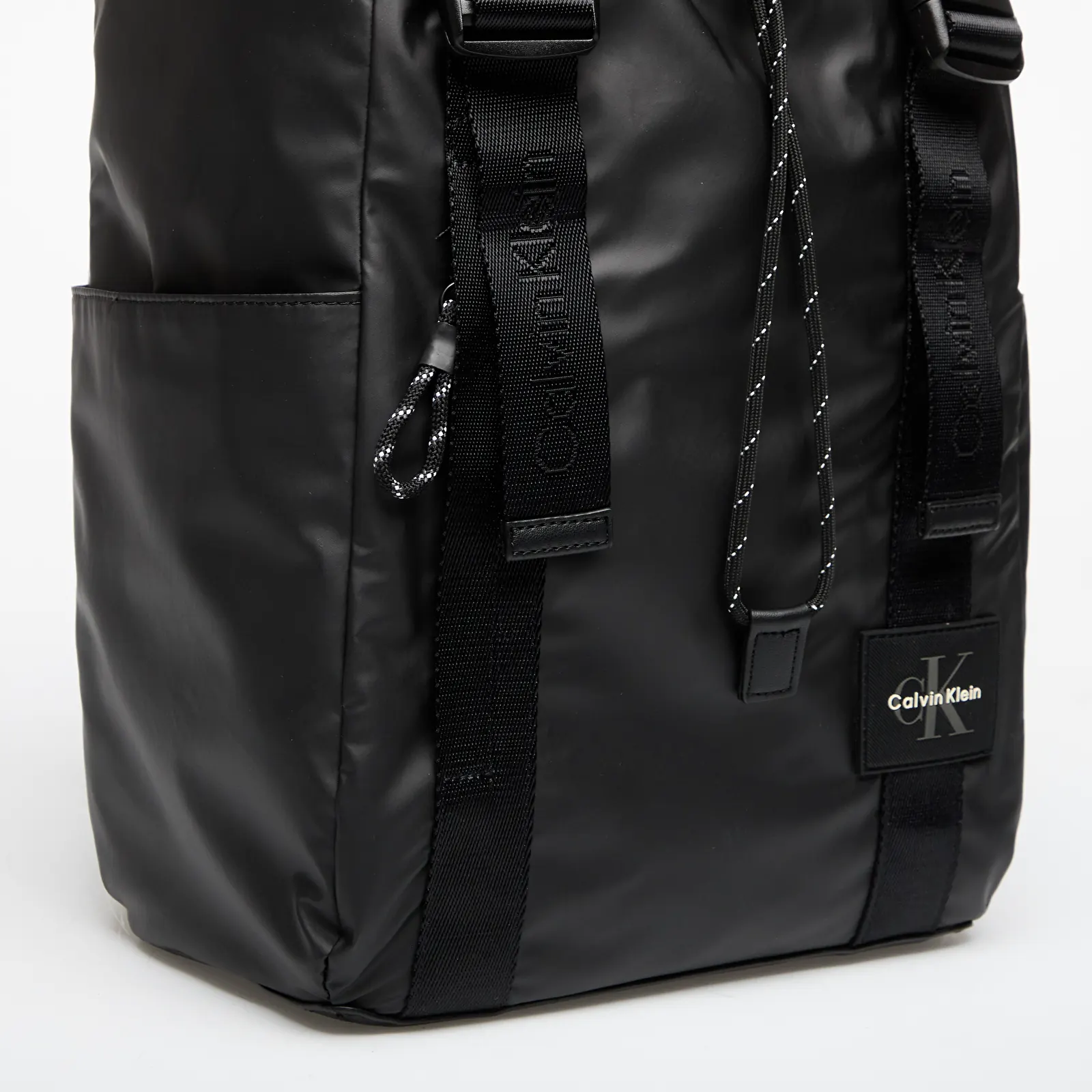 Backpacks Calvin Klein Rubberized Flap Back Black