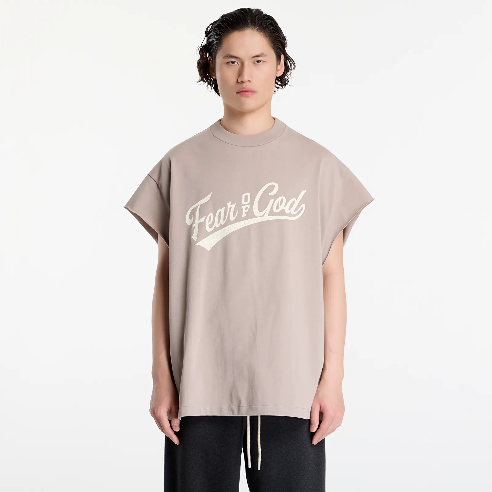 T-shirts  Fear Of God Essentials Cut Off 90's Shirt Seal Su26