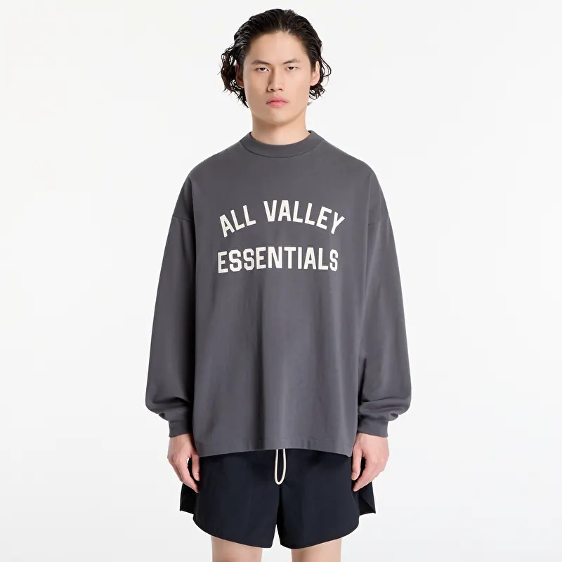T-shirt Fear Of God Essentials Merch Long Sleeve Tee Iron Grey