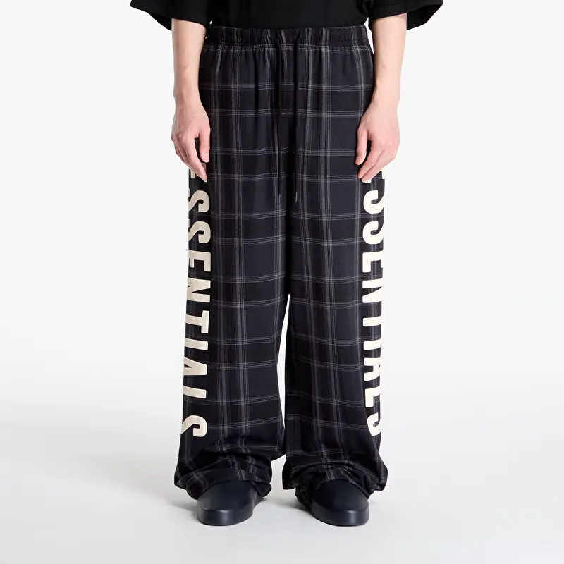 Pantalon de survêtement Fear Of God Essentials Lounge Pant Vintage Black Plaid