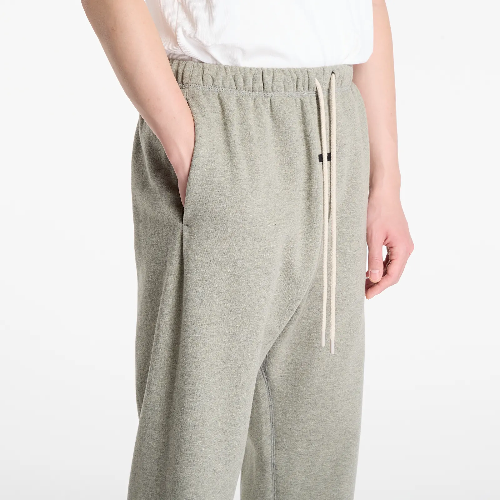 Jogger Pants Fear Of God Essentials Flare Sweatpant Washed Seal Heather
