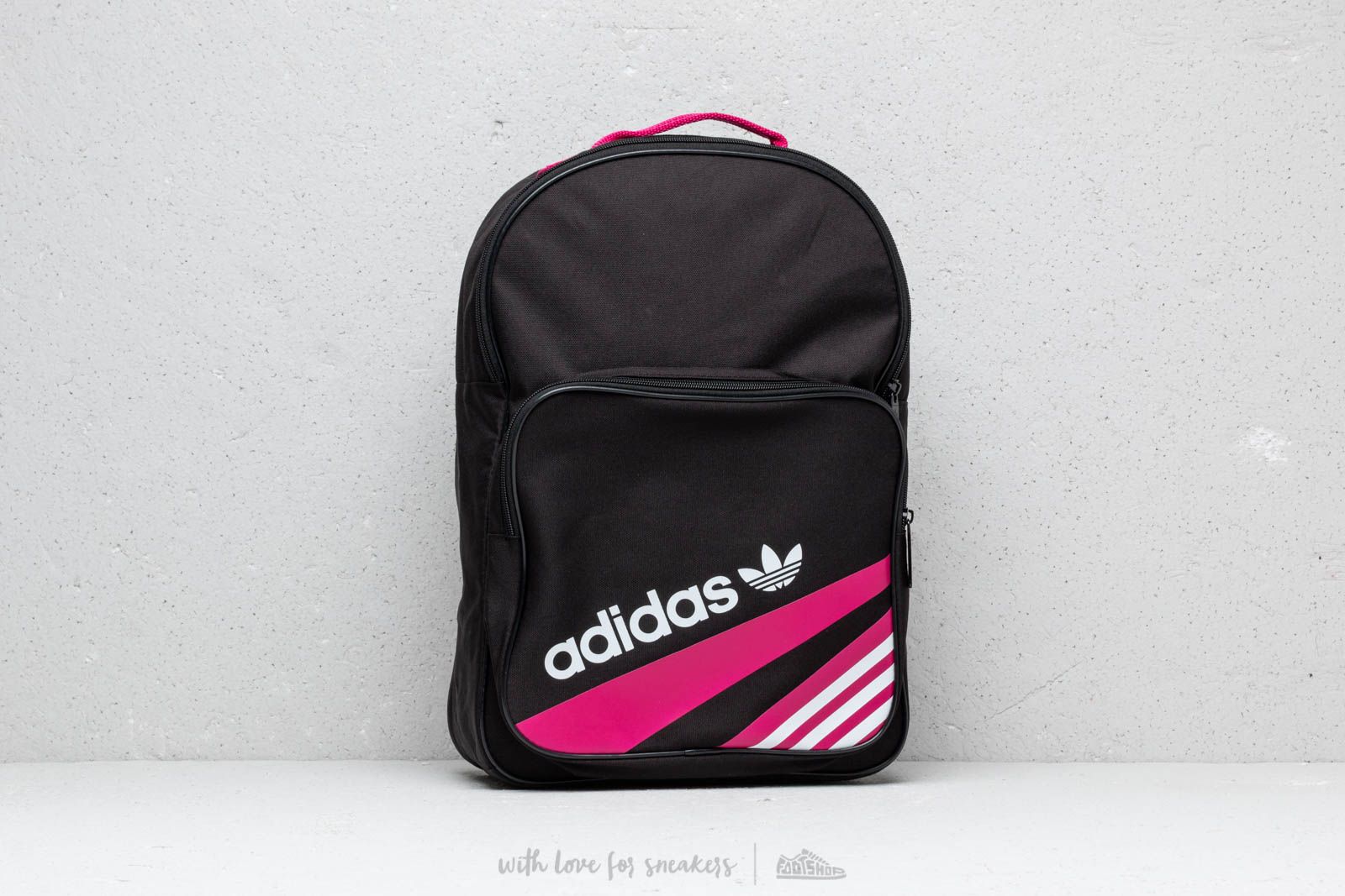 Hátizsákok adidas Classic Backpack Black/ Bold Pink