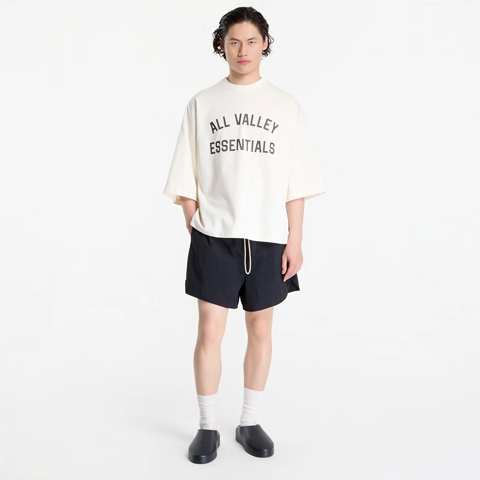 Majice i košulje Fear Of God Essentials Merch Tee Ivory